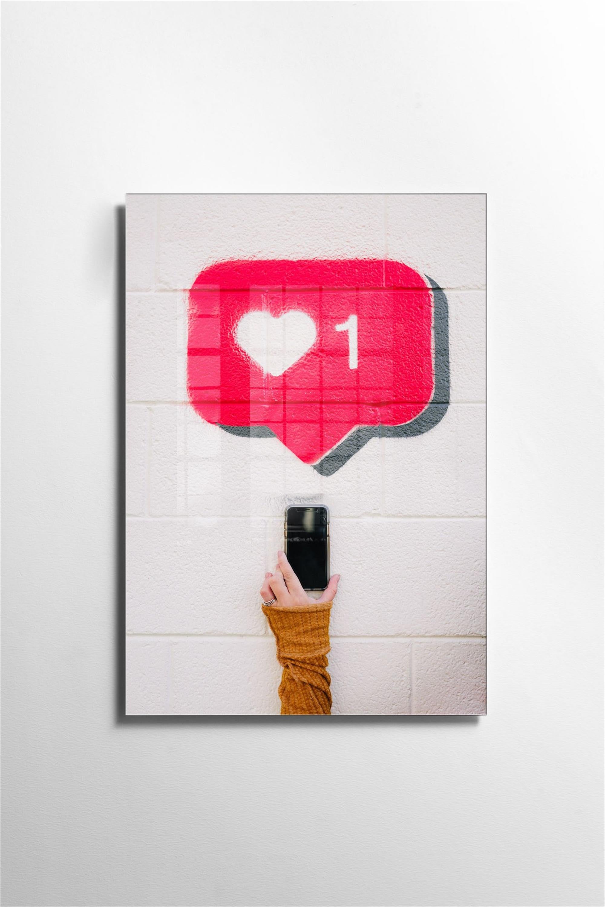 UV-585 Baskılı Cam Dikdörtgen Duvar Tablosu | ByLamp