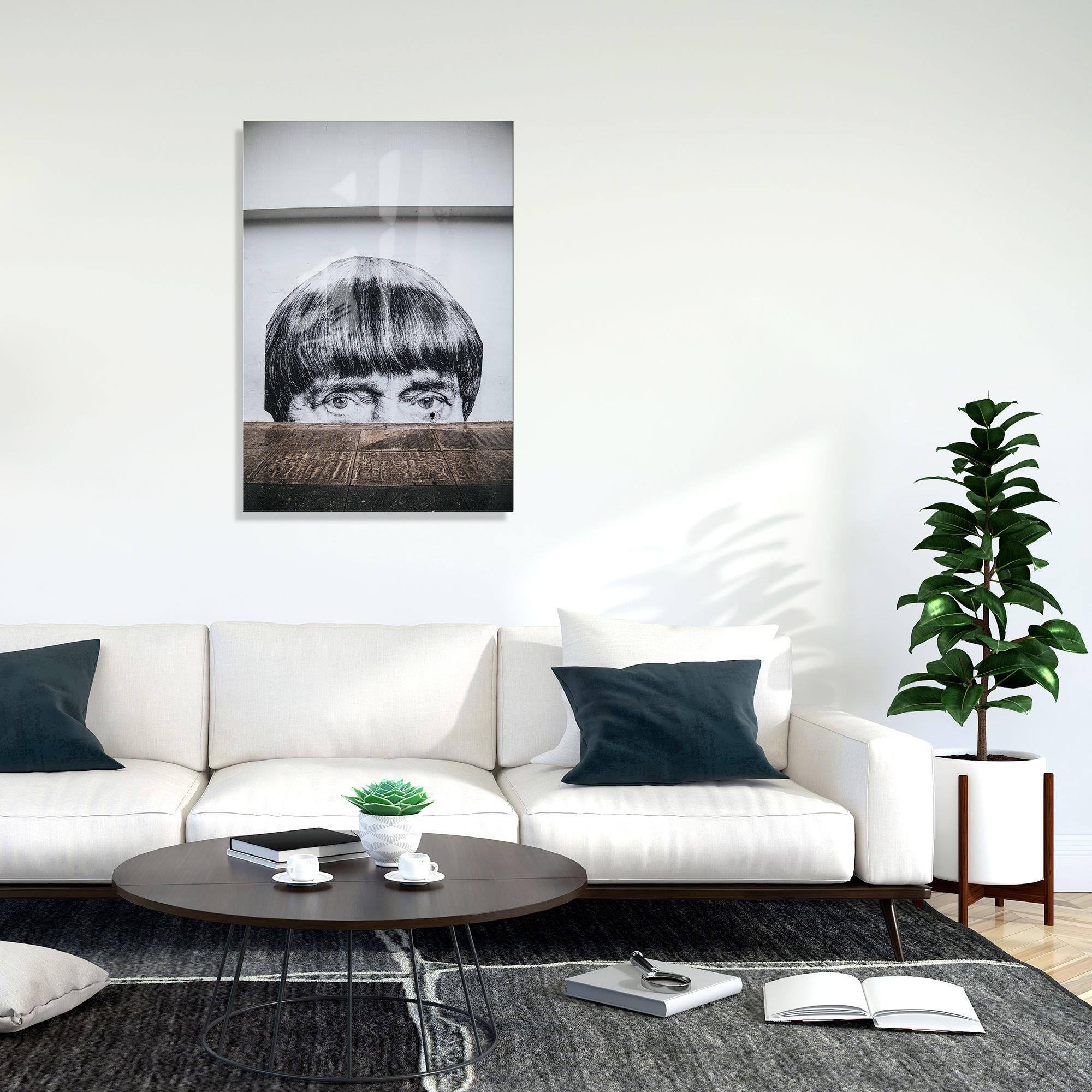 UV-586 Baskılı Cam Dikdörtgen Duvar Tablosu | ByLamp