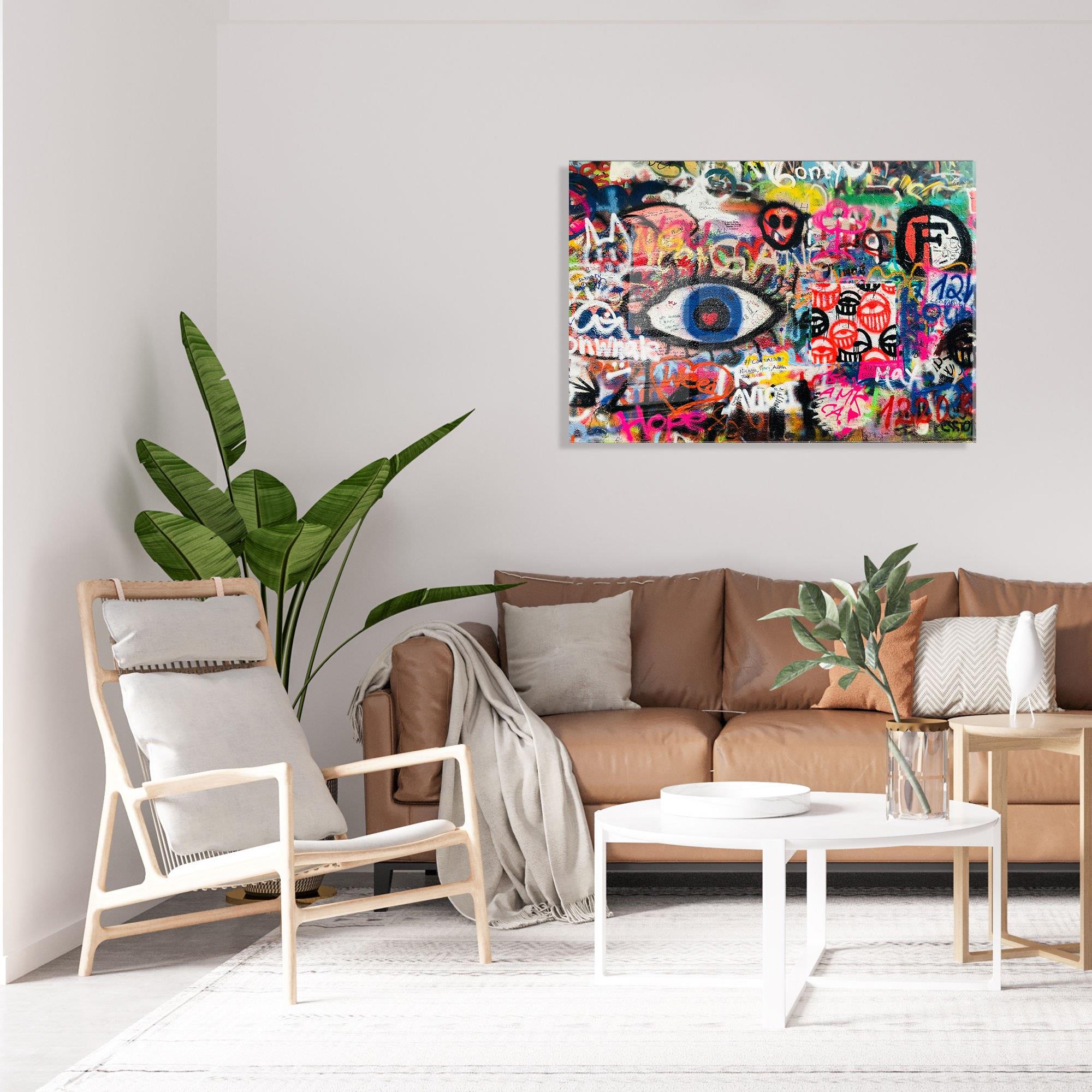 UV-592 Baskılı Cam Dikdörtgen Duvar Tablosu | ByLamp