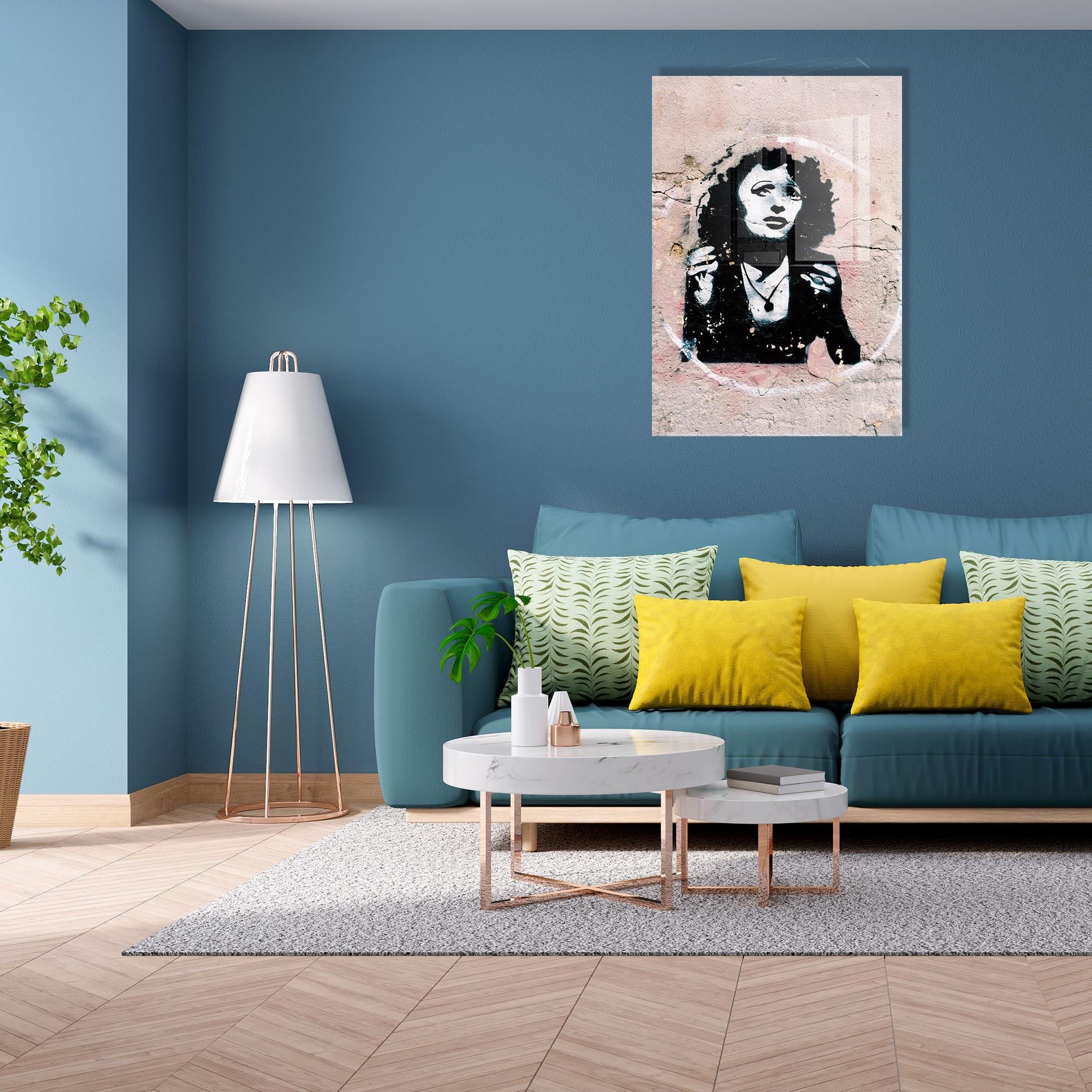 UV-594 Baskılı Cam Dikdörtgen Duvar Tablosu | ByLamp