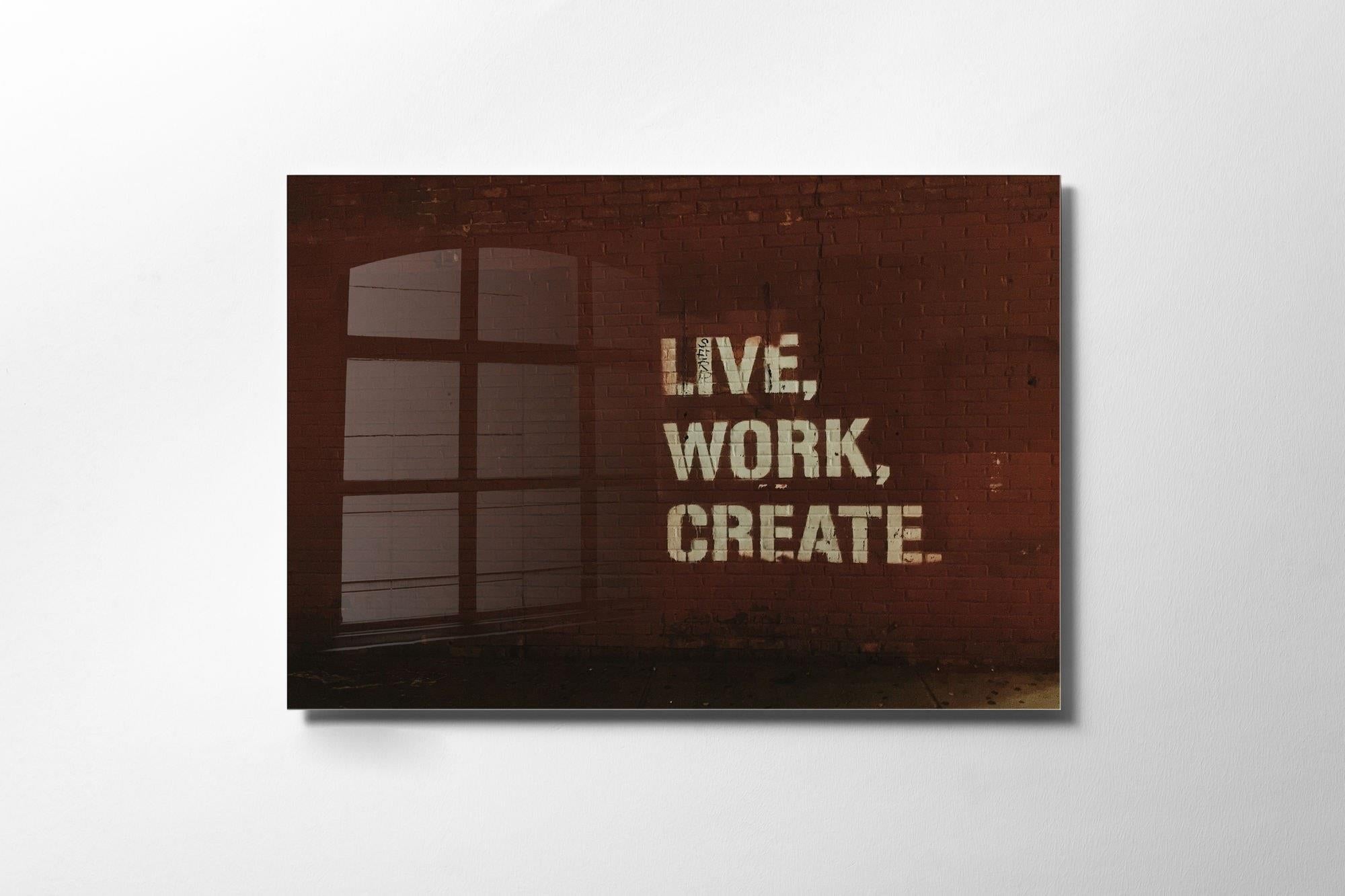 UV-598 Baskılı Cam Dikdörtgen Duvar Tablosu | ByLamp