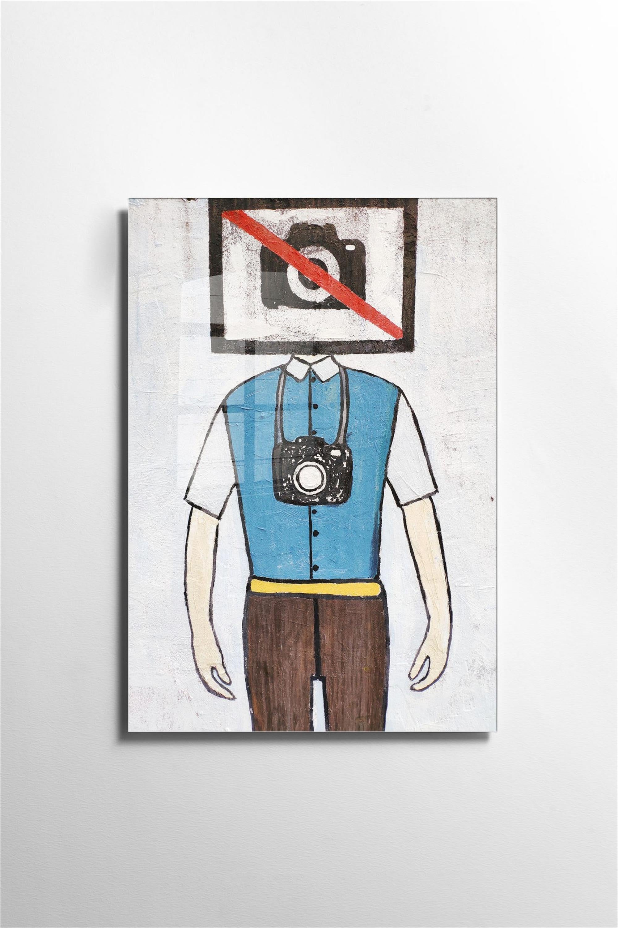 UV-599 Baskılı Cam Dikdörtgen Duvar Tablosu | ByLamp