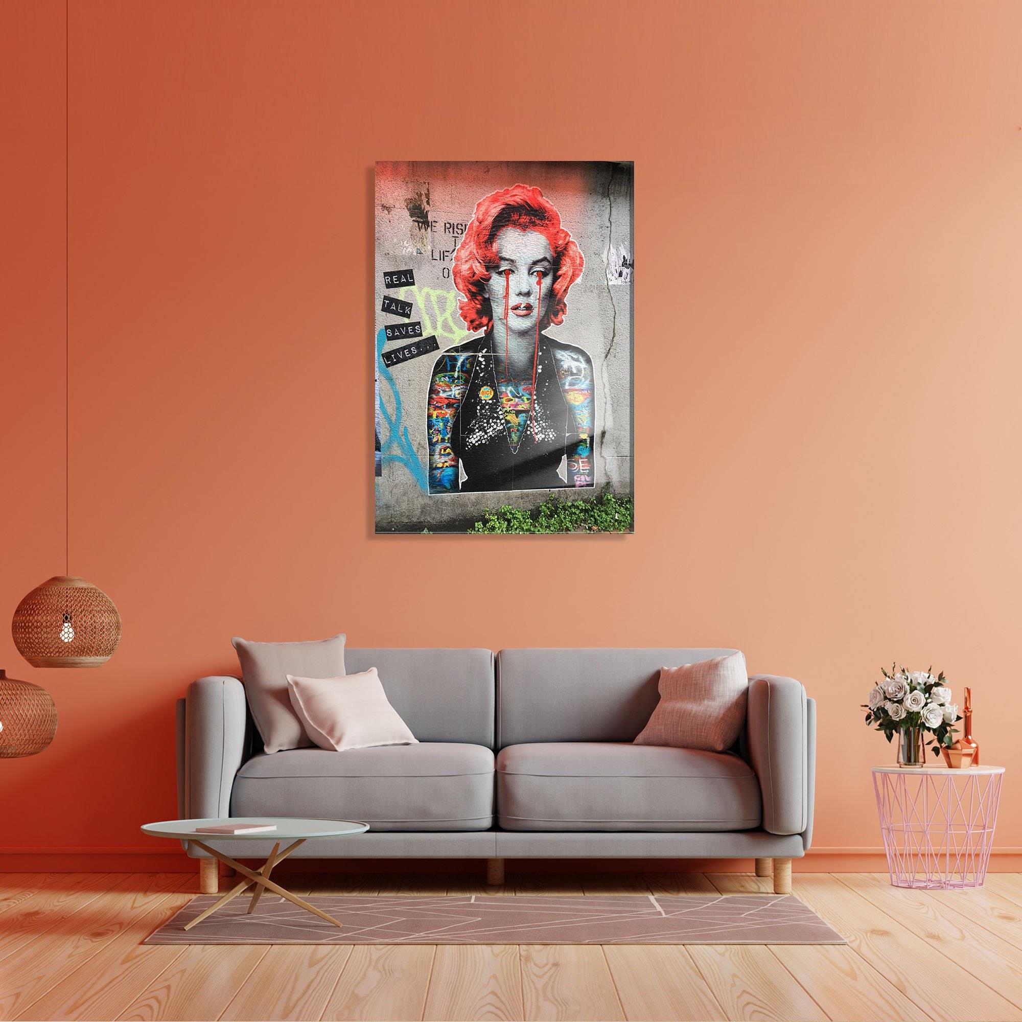 UV-602 Baskılı Cam Dikdörtgen Duvar Tablosu | ByLamp