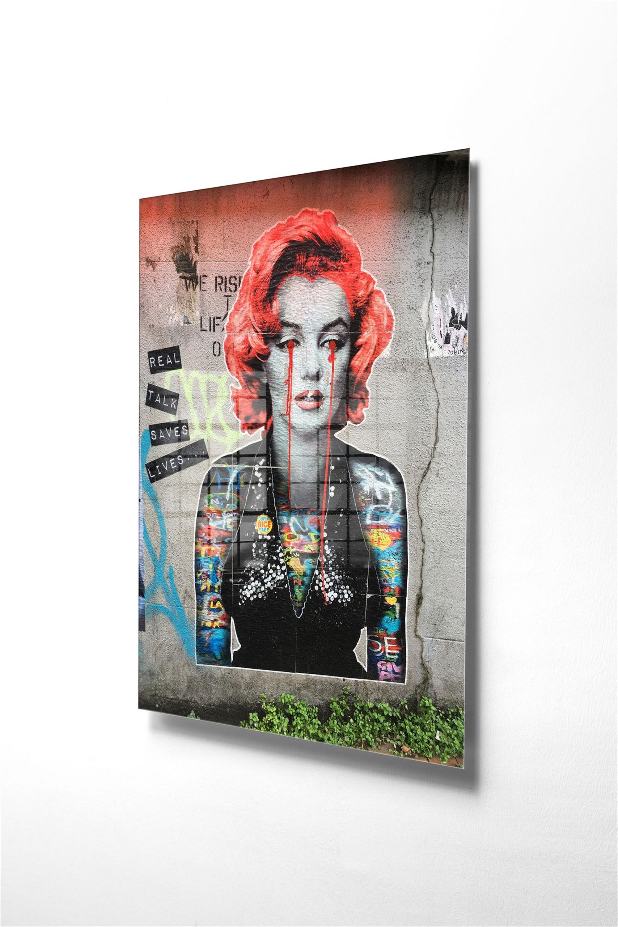 UV-602 Baskılı Cam Dikdörtgen Duvar Tablosu | ByLamp