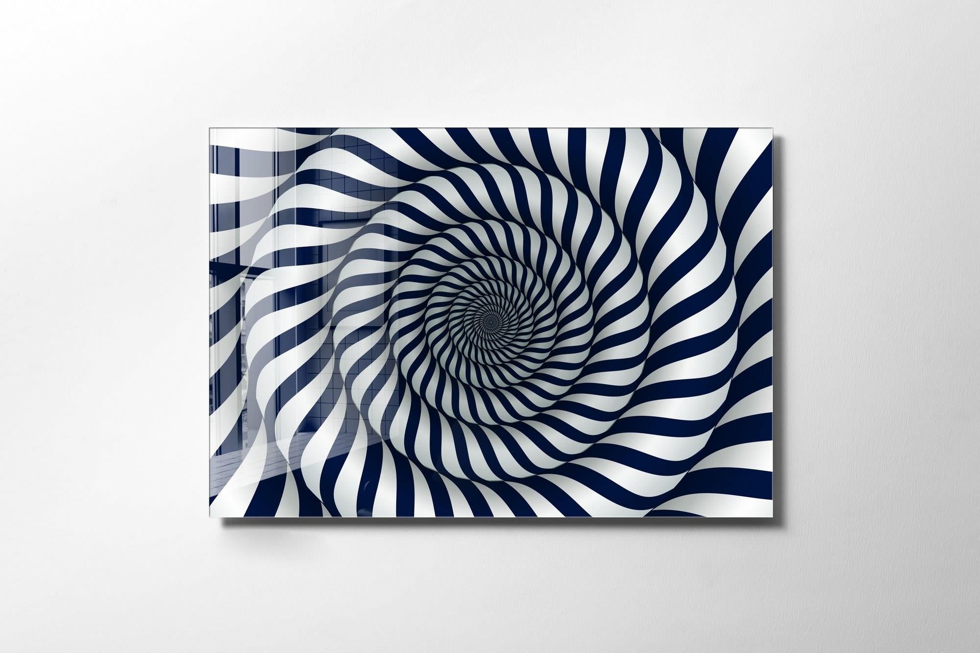 UV-605 Baskılı Cam Dikdörtgen Duvar Tablosu | ByLamp