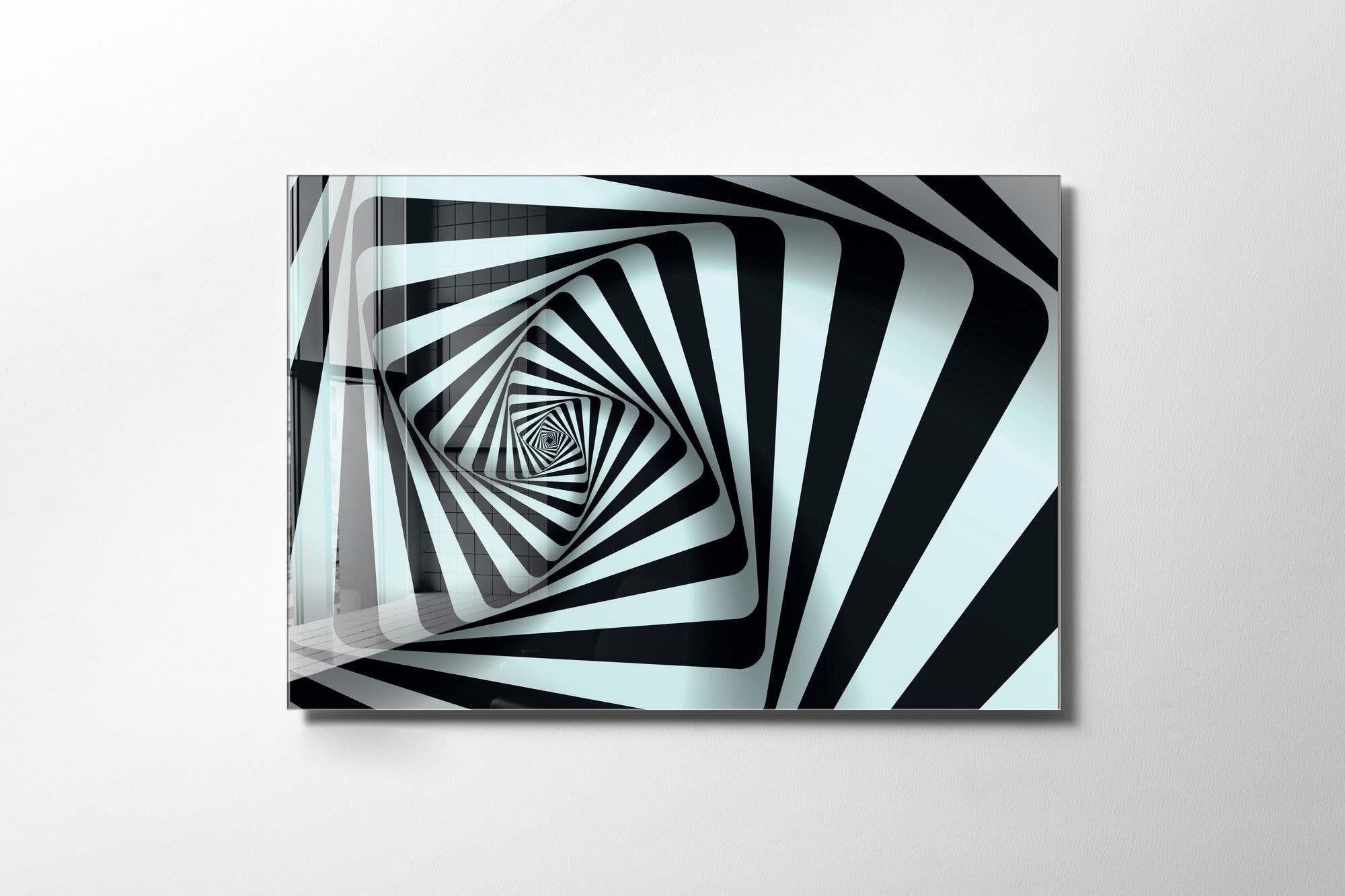 UV-606 Baskılı Cam Dikdörtgen Duvar Tablosu | ByLamp