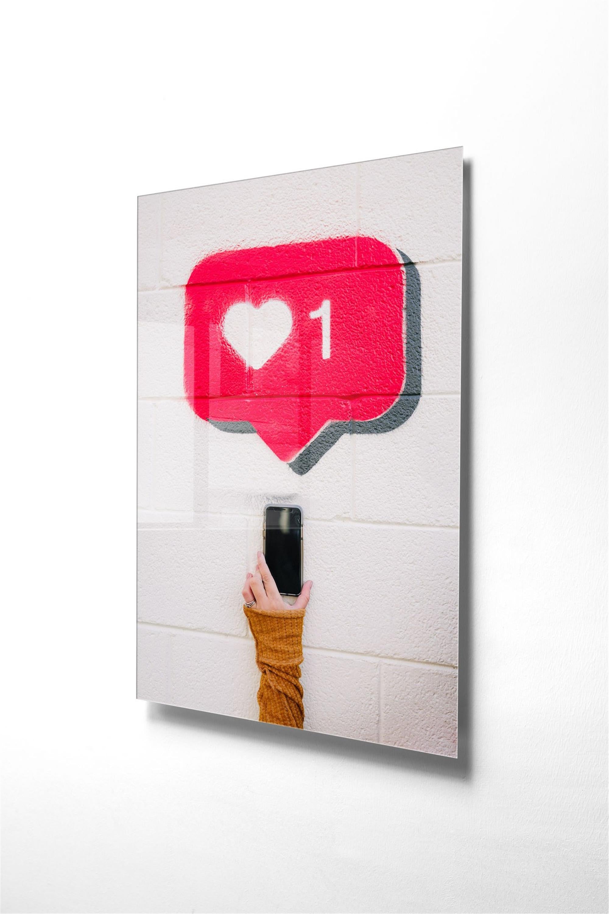 UV-610 Baskılı Cam Dikdörtgen Duvar Tablosu | ByLamp