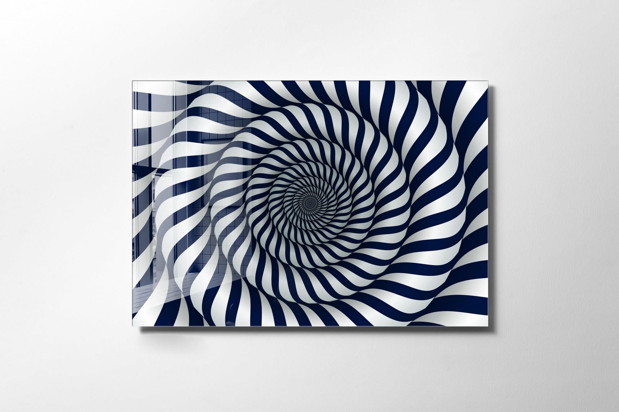 UV-630 Baskılı Cam Dikdörtgen Duvar Tablosu | ByLamp