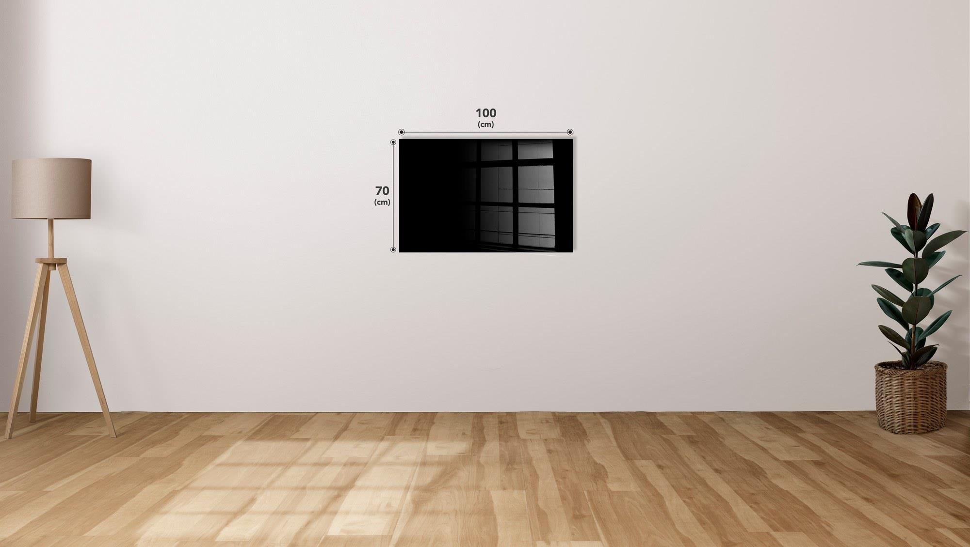 UV-631 Baskılı Cam Dikdörtgen Duvar Tablosu | ByLamp