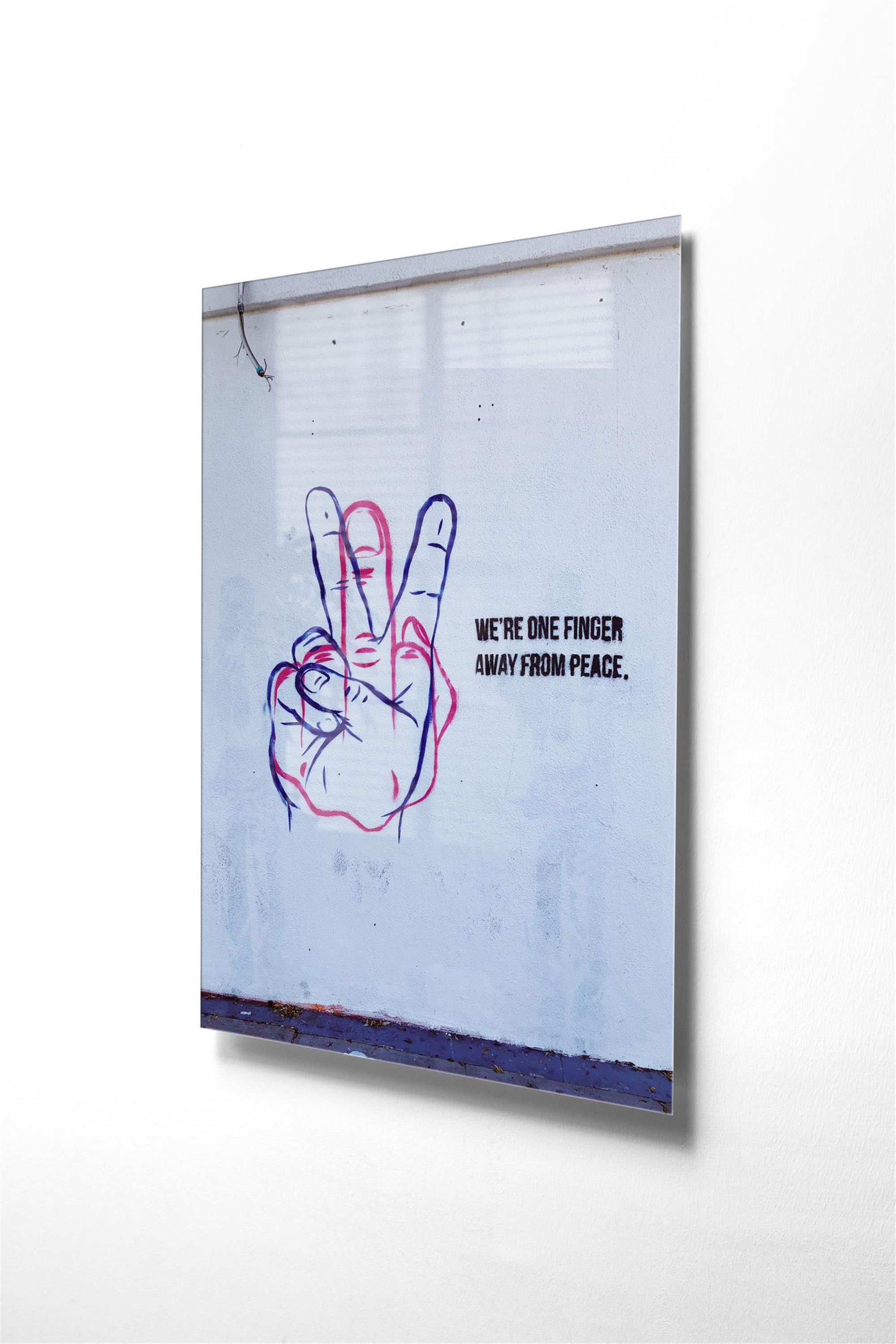 UV-643 Baskılı Cam Dikdörtgen Duvar Tablosu | ByLamp