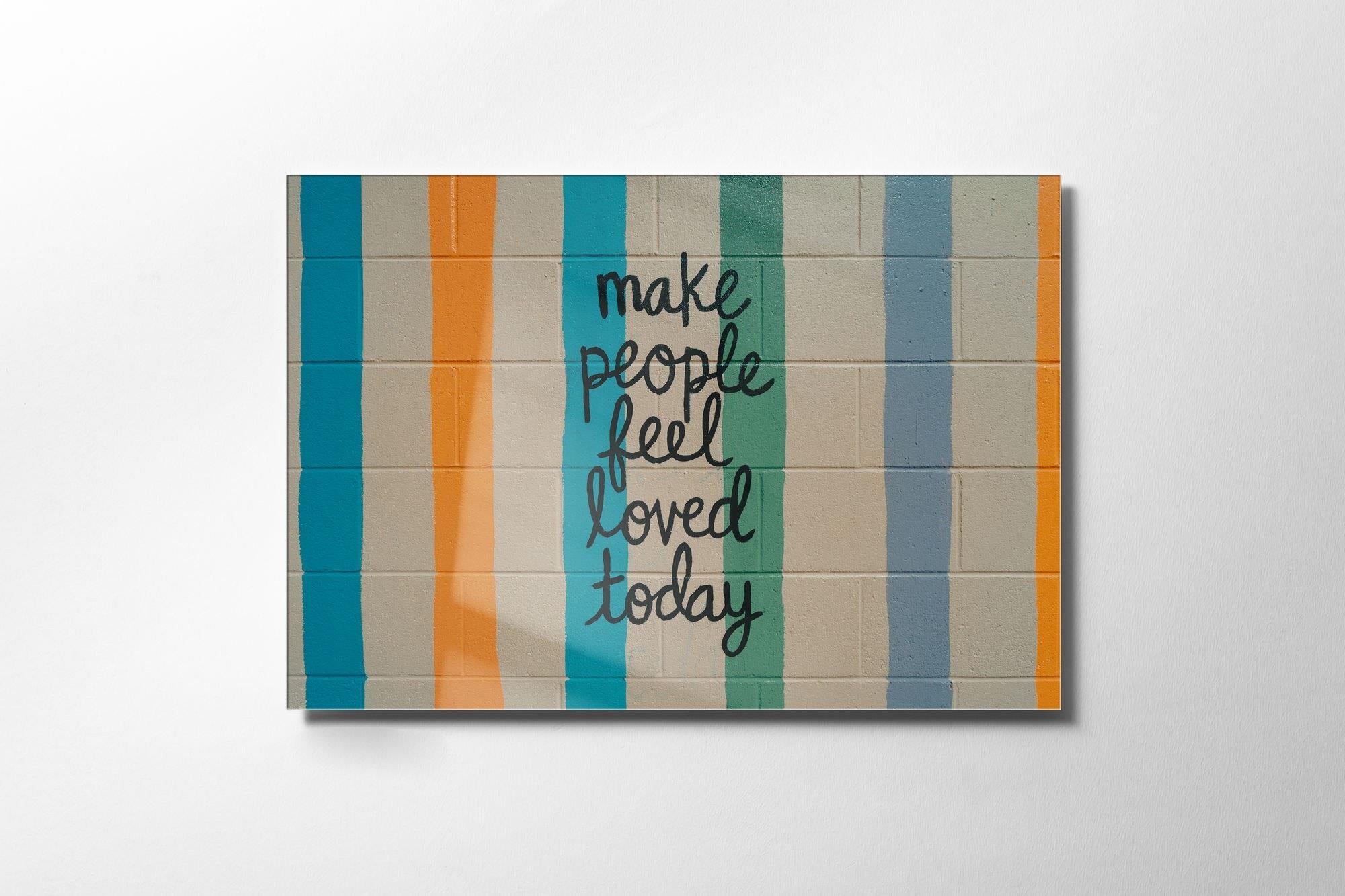 UV-646 Baskılı Cam Dikdörtgen Duvar Tablosu | ByLamp