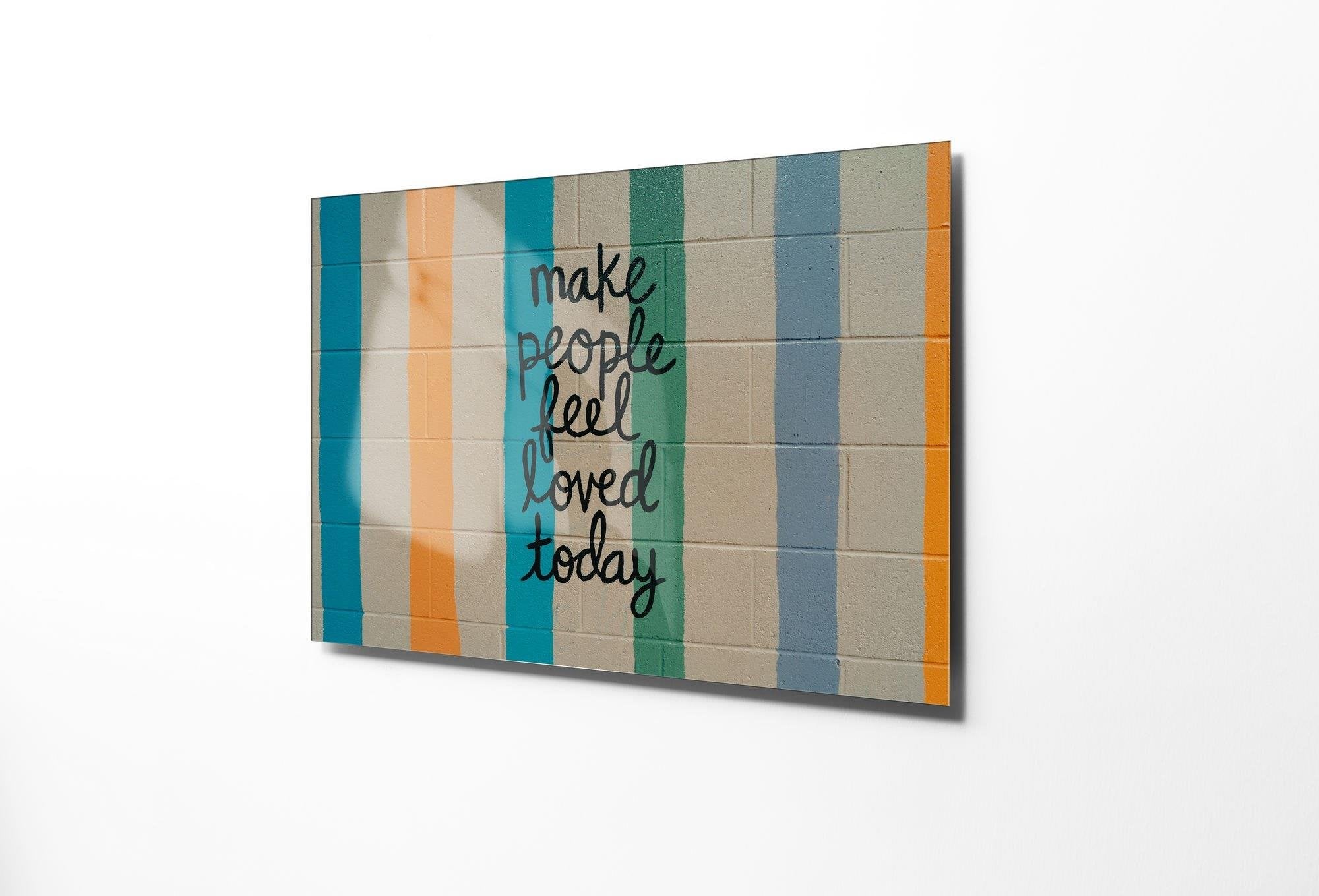 UV-646 Baskılı Cam Dikdörtgen Duvar Tablosu | ByLamp