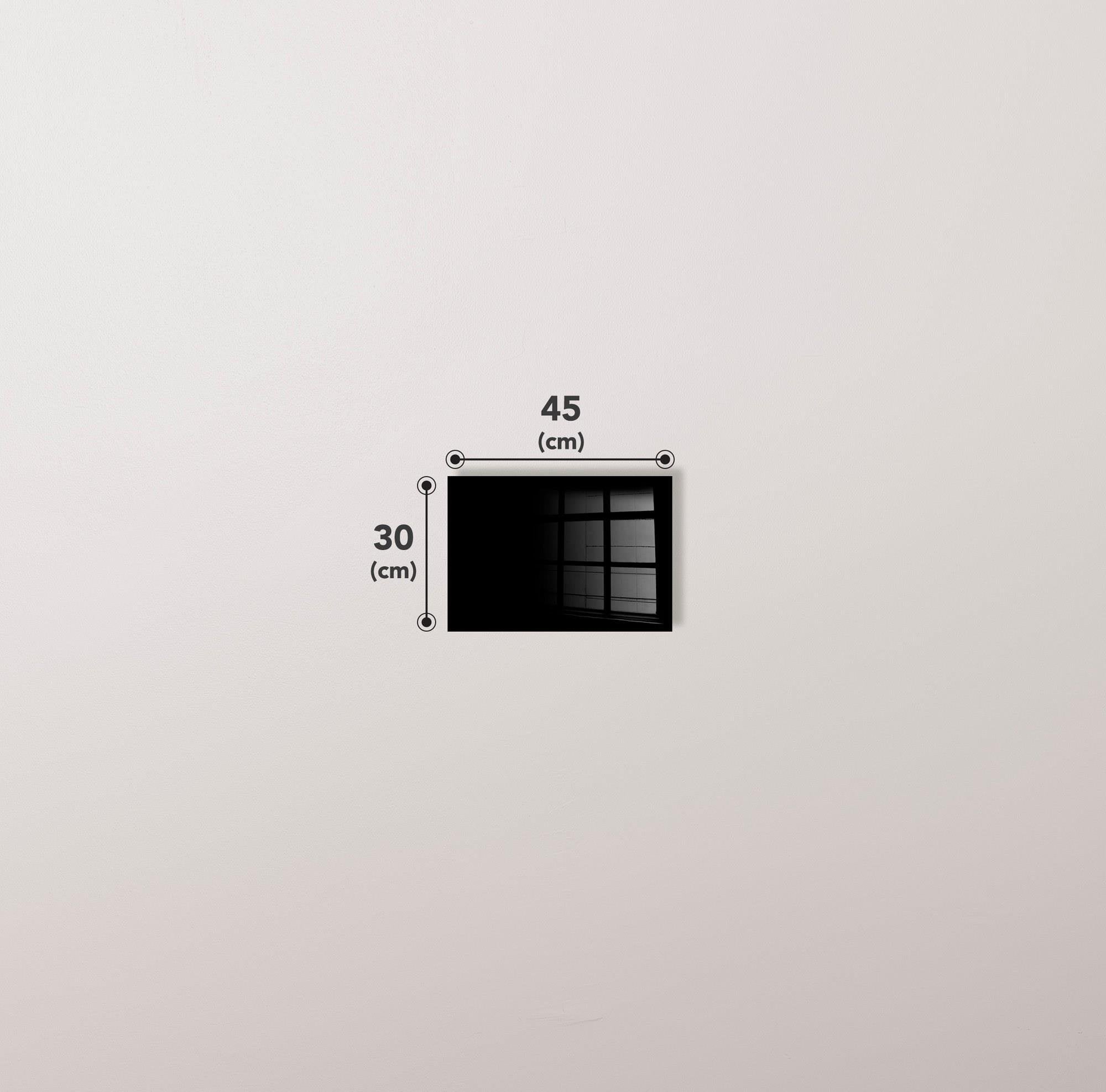 UV-654 Baskılı Cam Dikdörtgen Duvar Tablosu | ByLamp