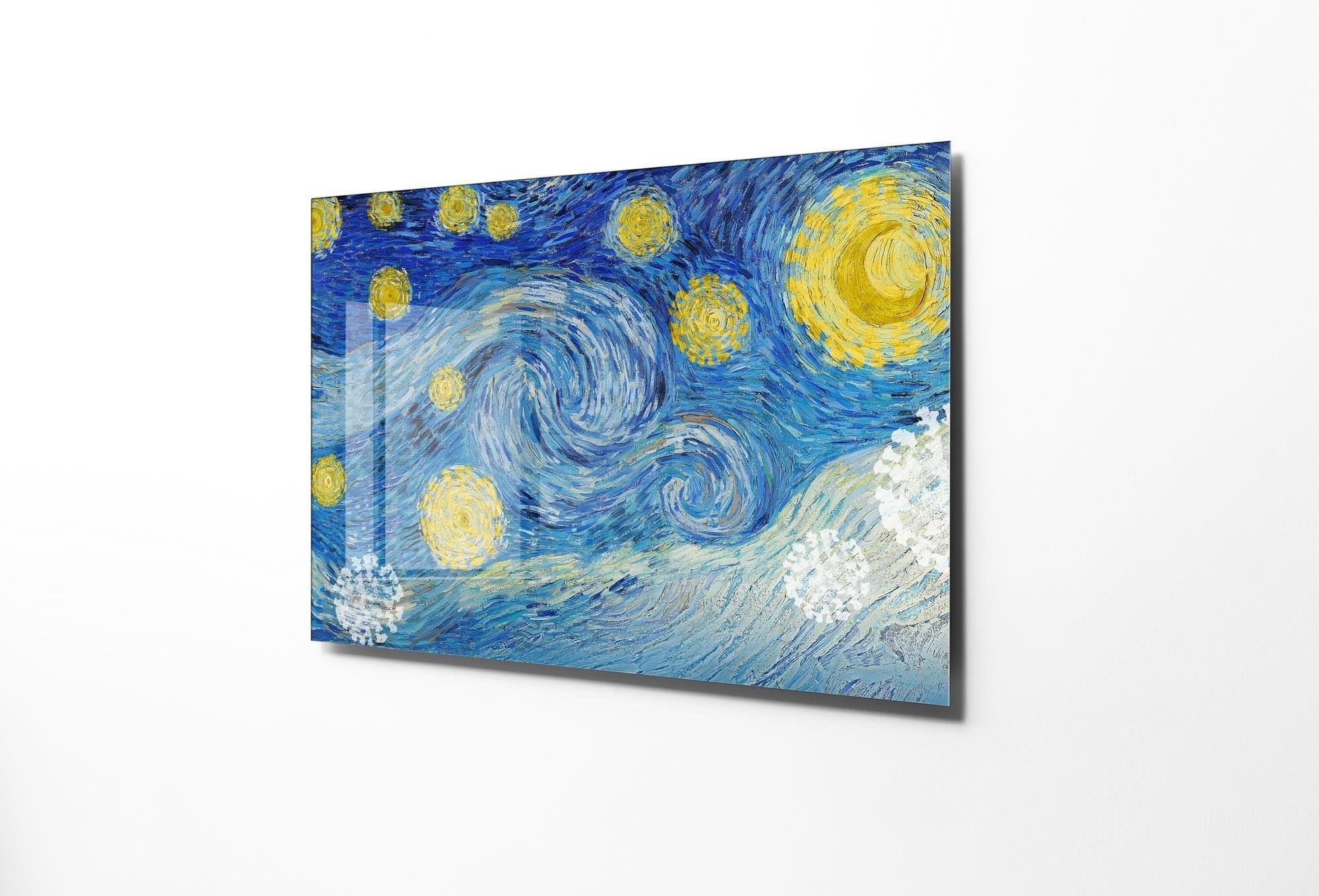 UV-662 Baskılı Cam Dikdörtgen Duvar Tablosu | ByLamp