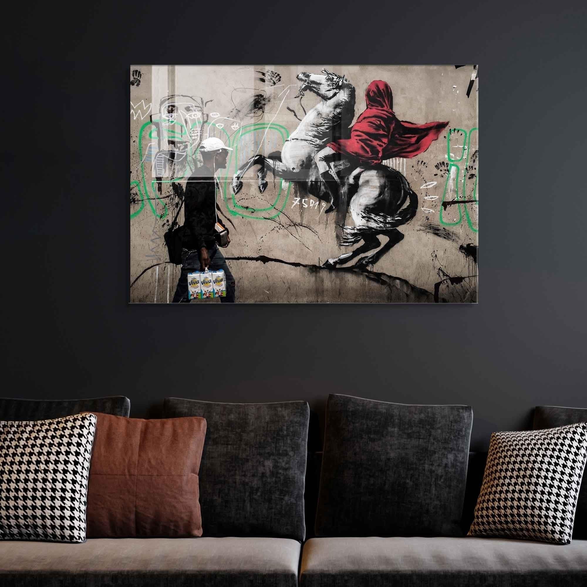 UV-683 Baskılı Cam Dikdörtgen Duvar Tablosu | ByLamp