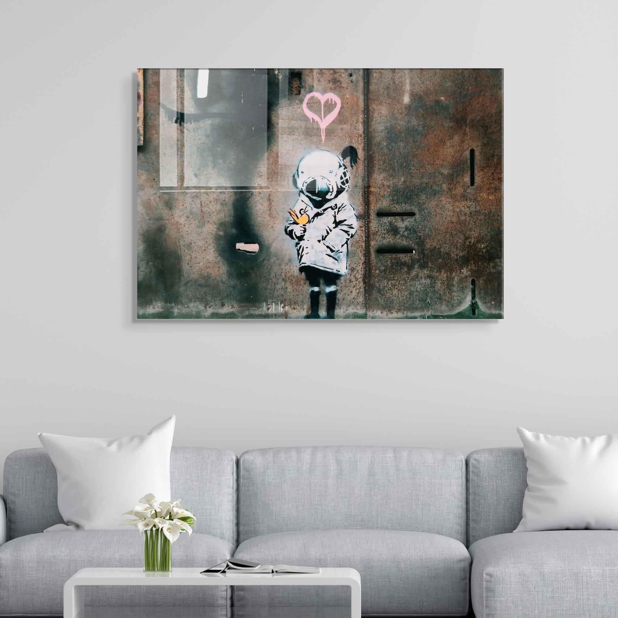 UV-684 Baskılı Cam Dikdörtgen Duvar Tablosu | ByLamp