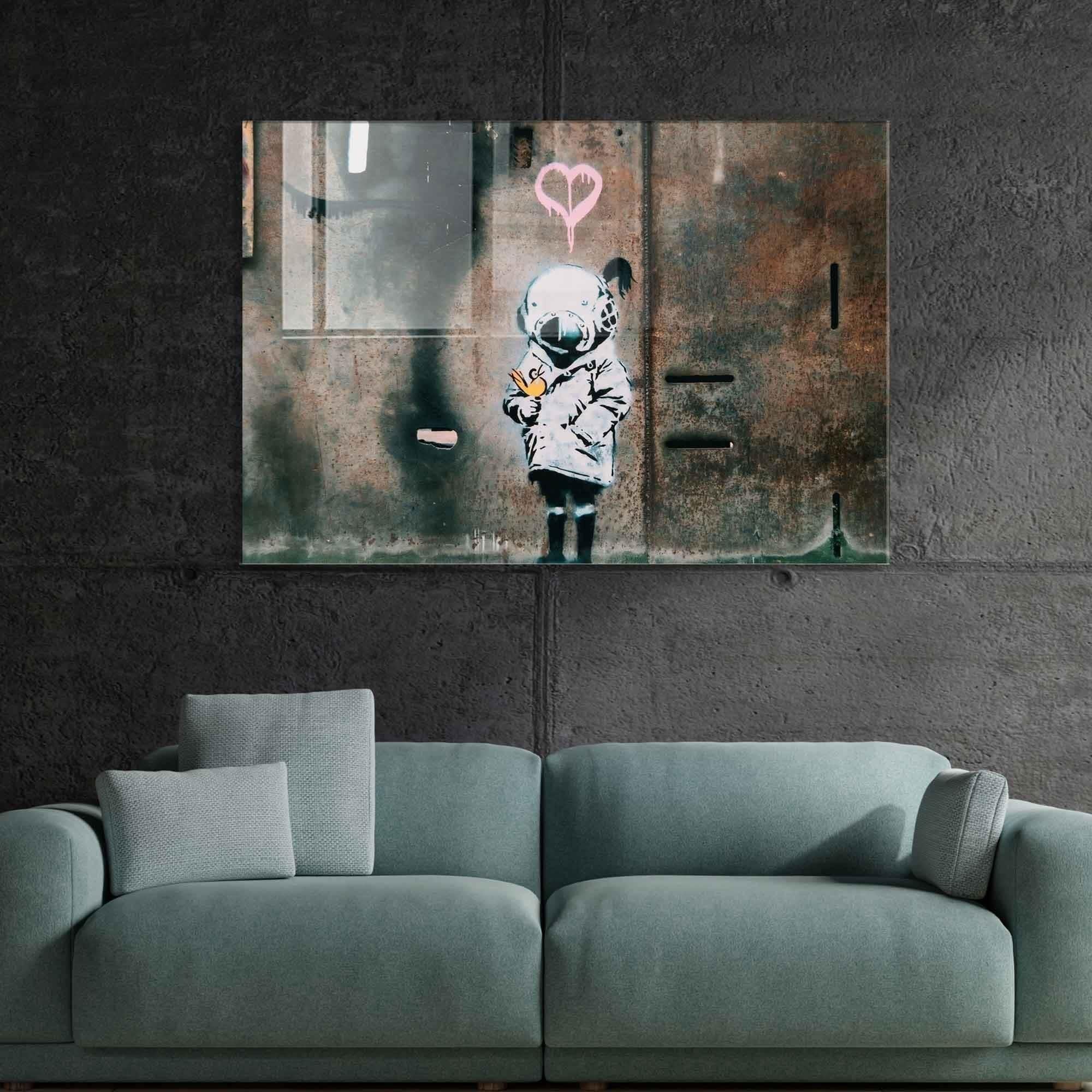 UV-684 Baskılı Cam Dikdörtgen Duvar Tablosu | ByLamp