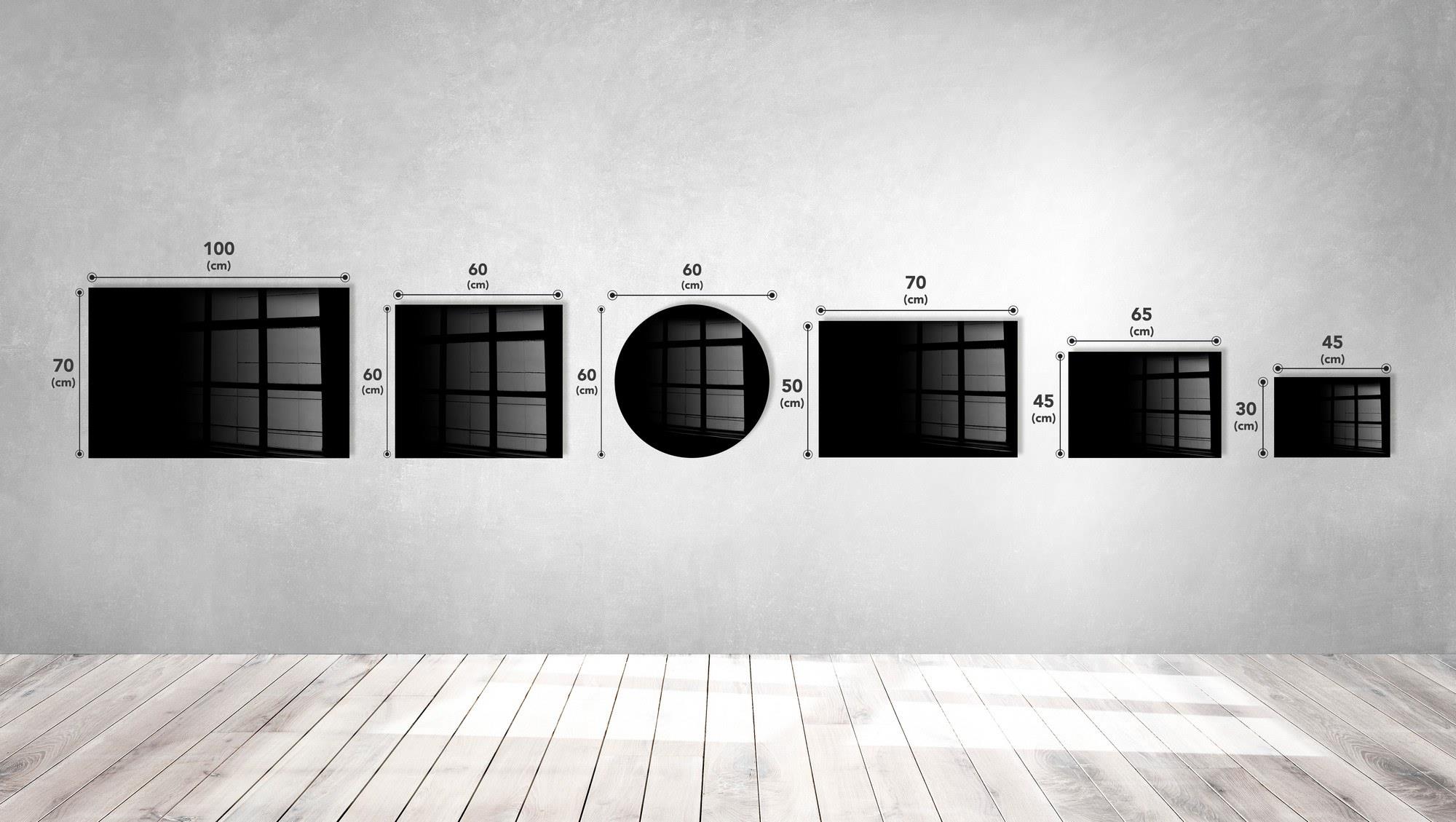 UV-686 Baskılı Cam Dikdörtgen Duvar Tablosu | ByLamp