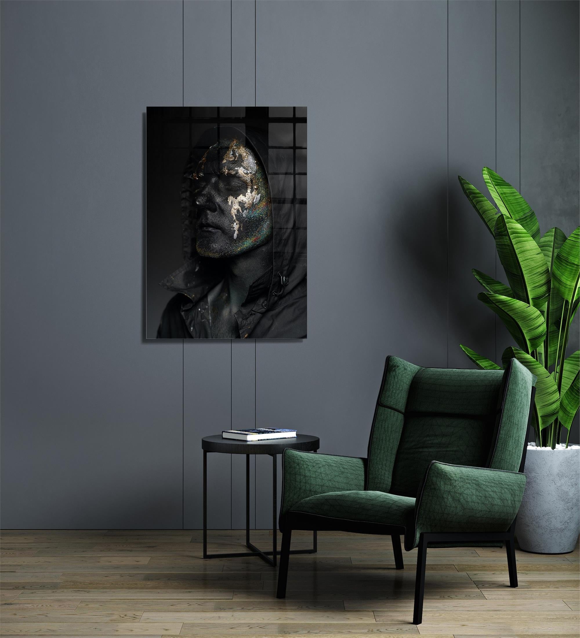 UV-689 Baskılı Cam Dikdörtgen Duvar Tablosu | ByLamp