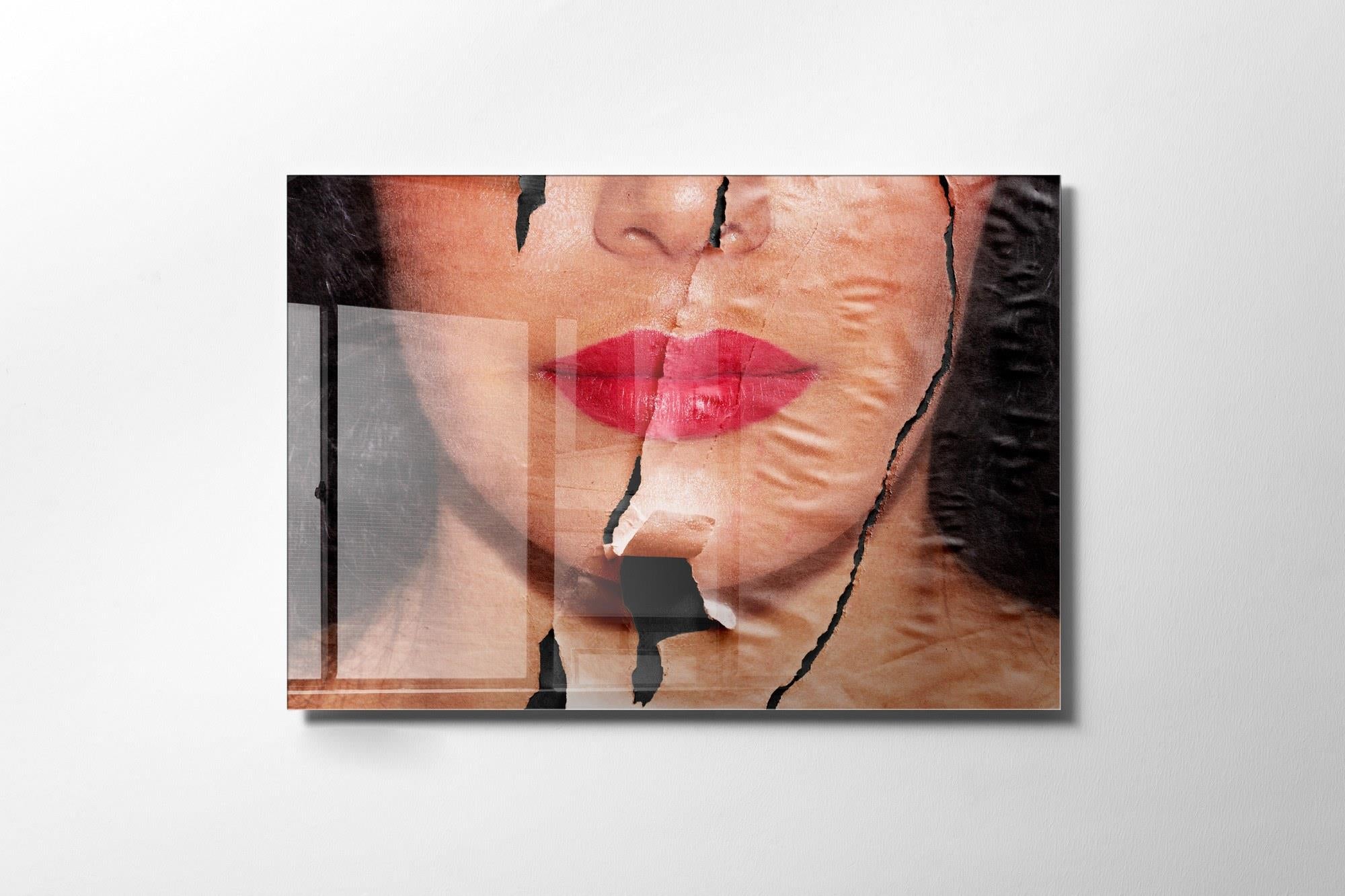 UV-703 Baskılı Cam Dikdörtgen Duvar Tablosu | ByLamp