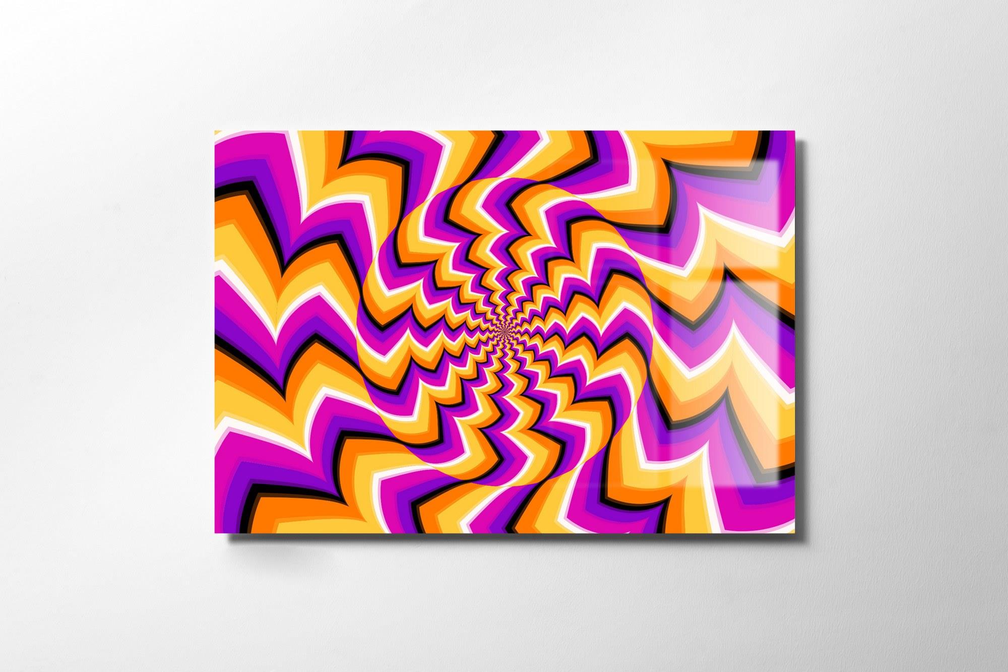 UV-709 Baskılı Cam Dikdörtgen Duvar Tablosu | ByLamp