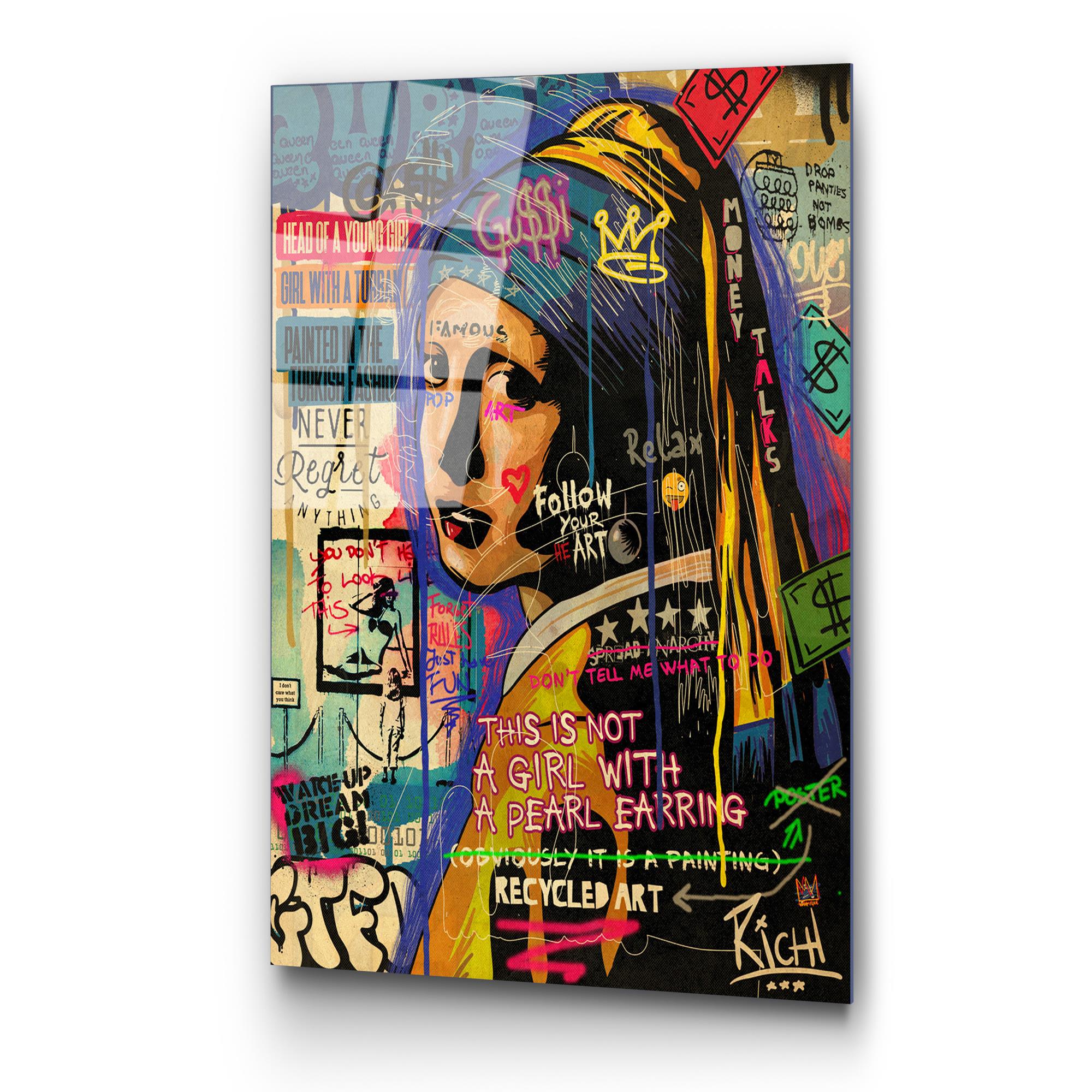 UV-712 Baskılı Cam Dikdörtgen Duvar Tablosu | ByLamp