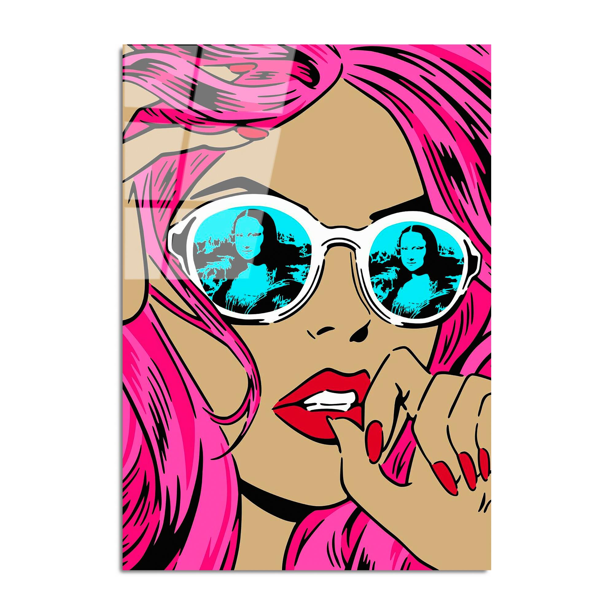 UV-715 Baskılı Cam Dikdörtgen Duvar Tablosu | ByLamp