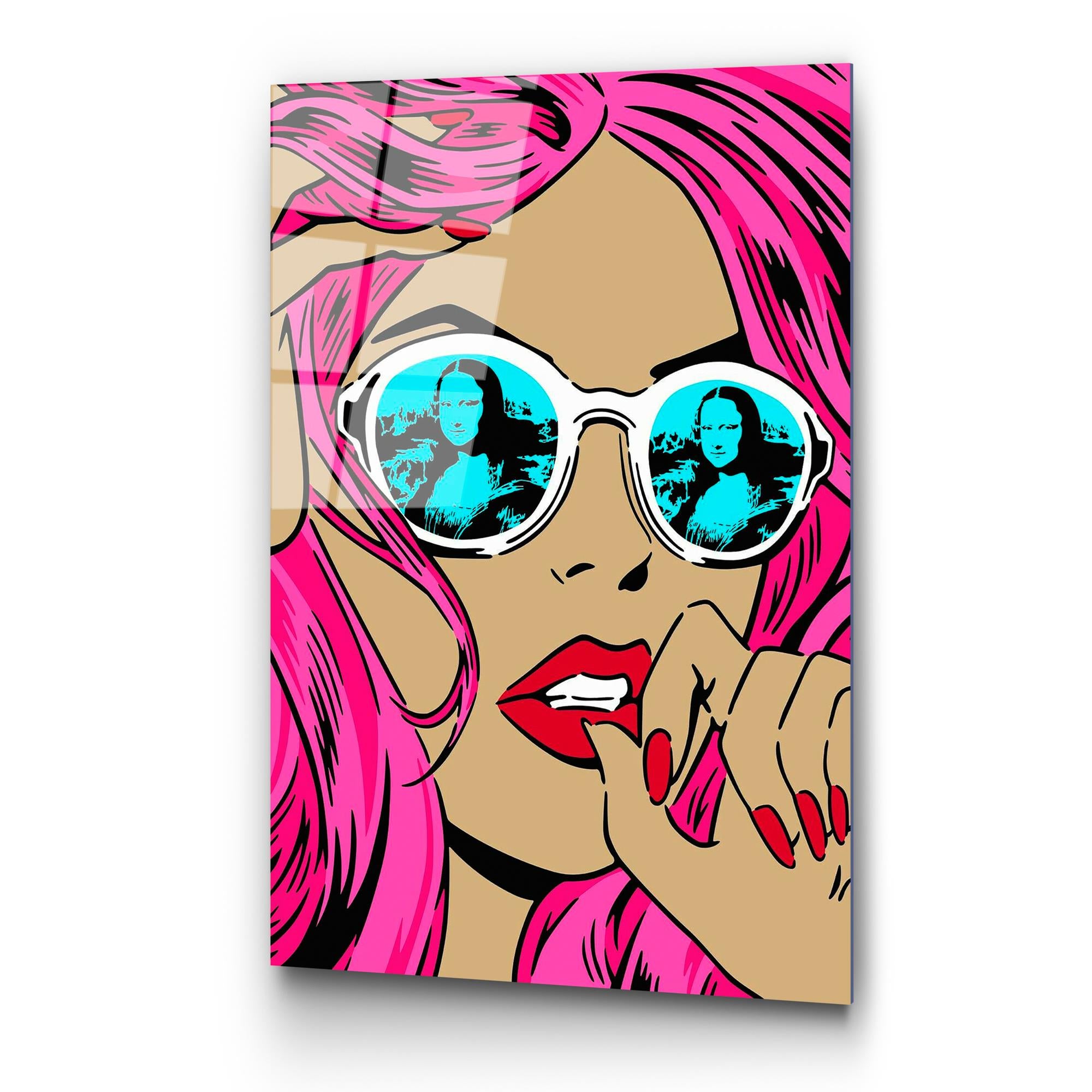 UV-715 Baskılı Cam Dikdörtgen Duvar Tablosu | ByLamp