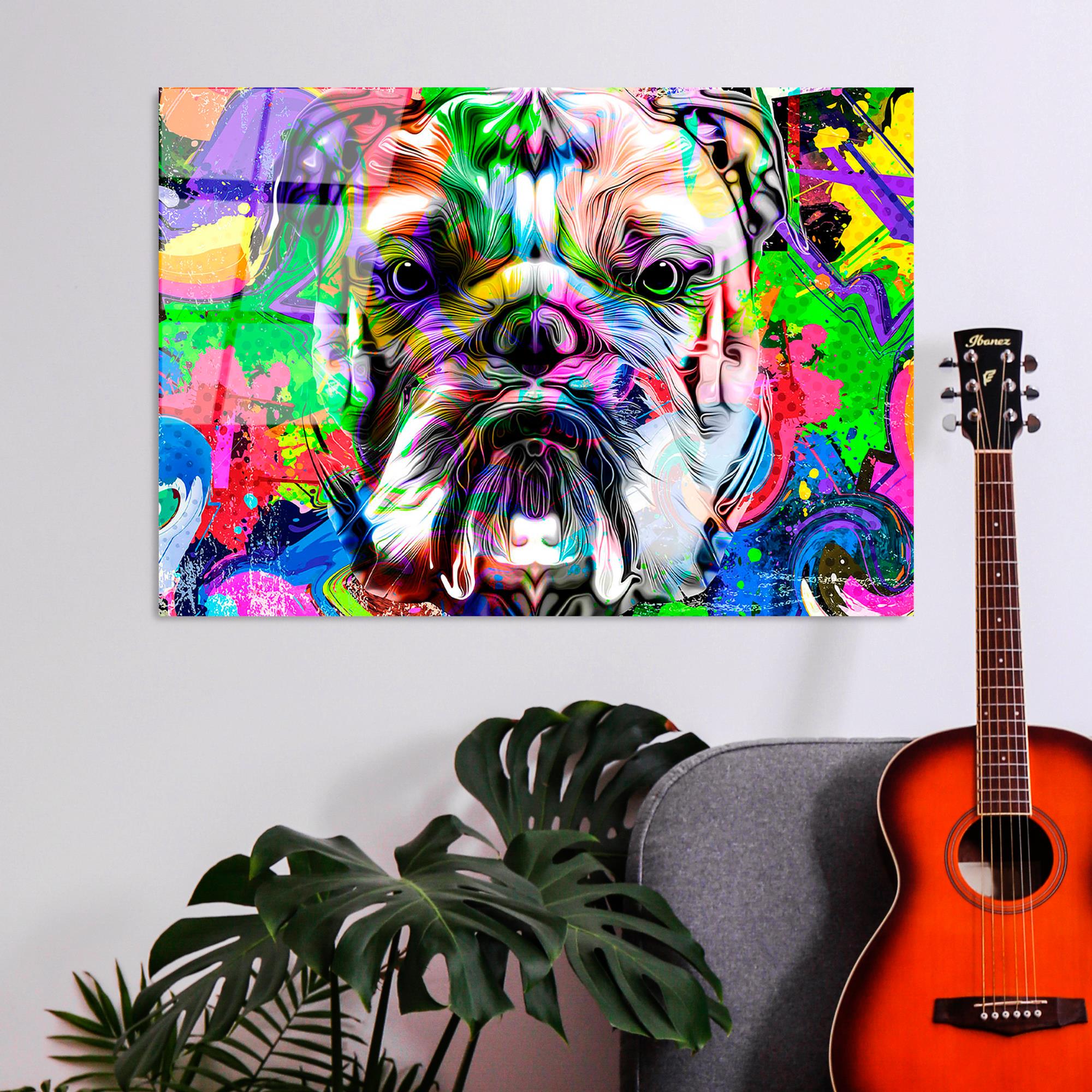 UV-717 Baskılı Cam Dikdörtgen Duvar Tablosu | ByLamp