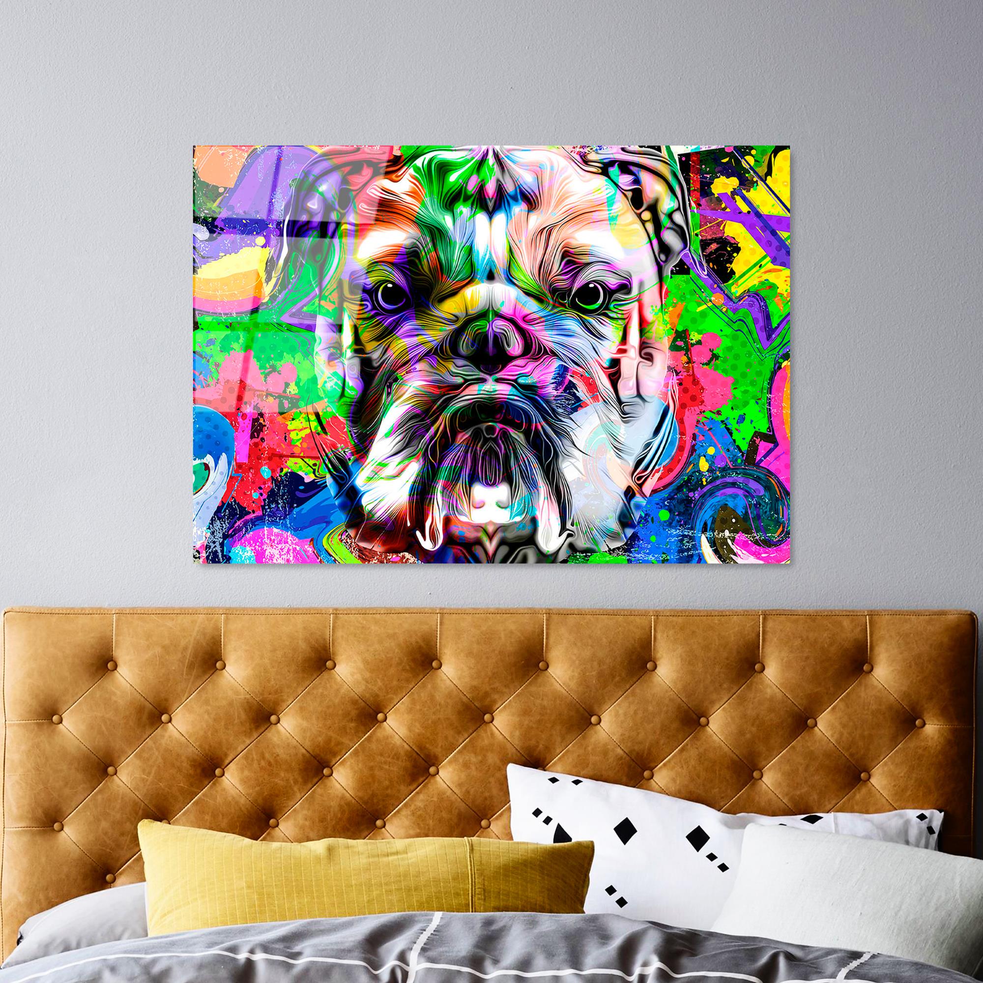 UV-717 Baskılı Cam Dikdörtgen Duvar Tablosu | ByLamp