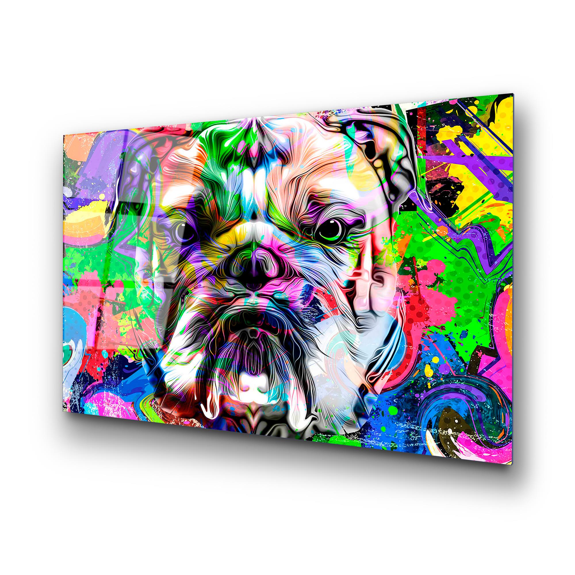 UV-717 Baskılı Cam Dikdörtgen Duvar Tablosu | ByLamp