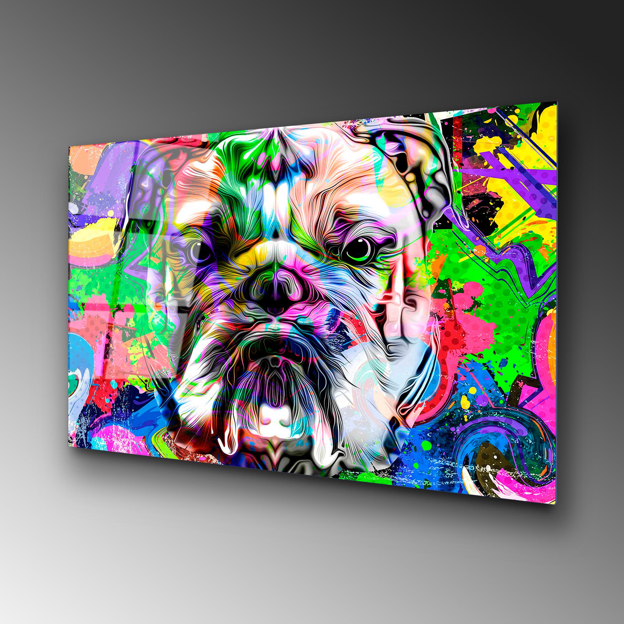 UV-717 Baskılı Cam Dikdörtgen Duvar Tablosu | ByLamp