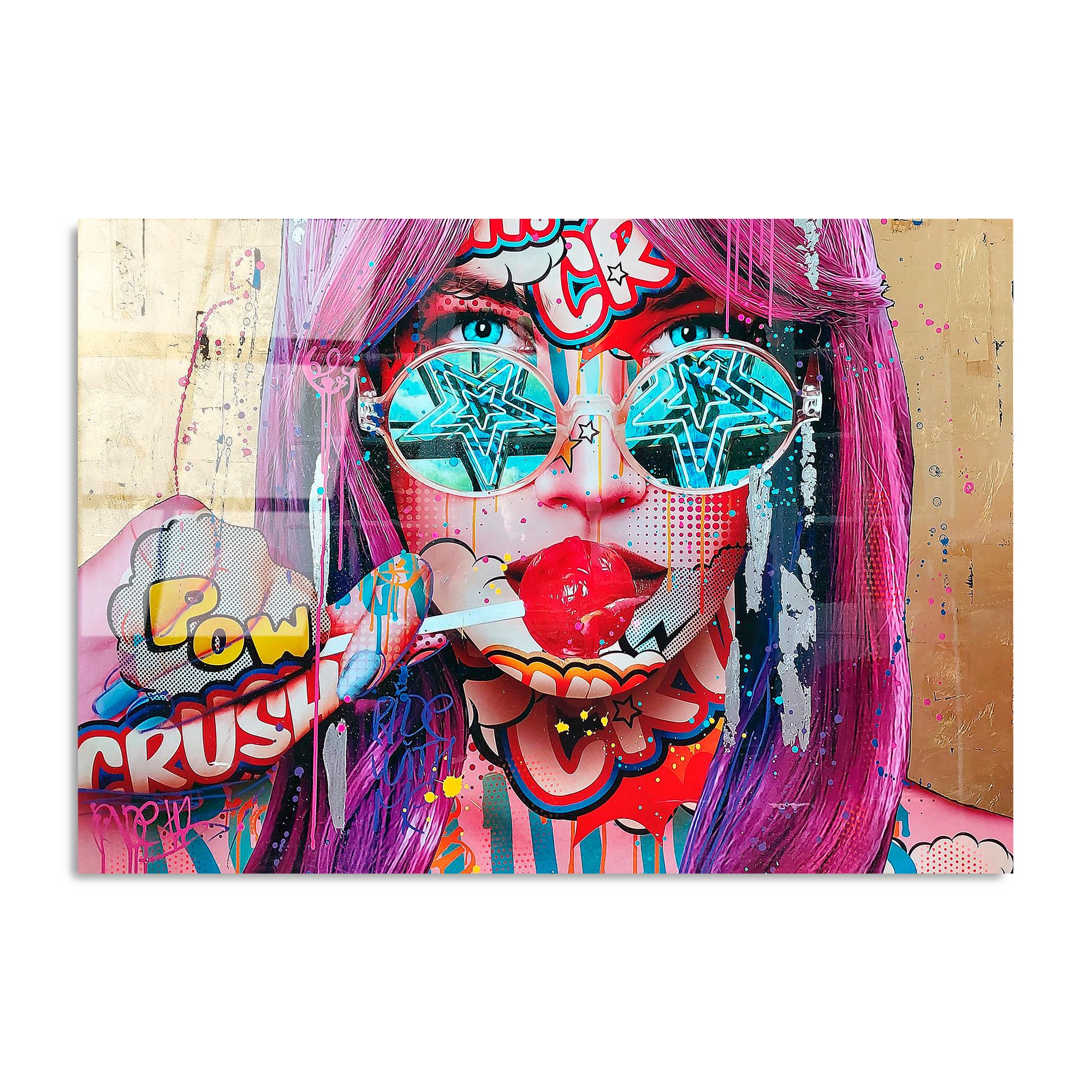 UV-719 Baskılı Cam Dikdörtgen Duvar Tablosu | ByLamp