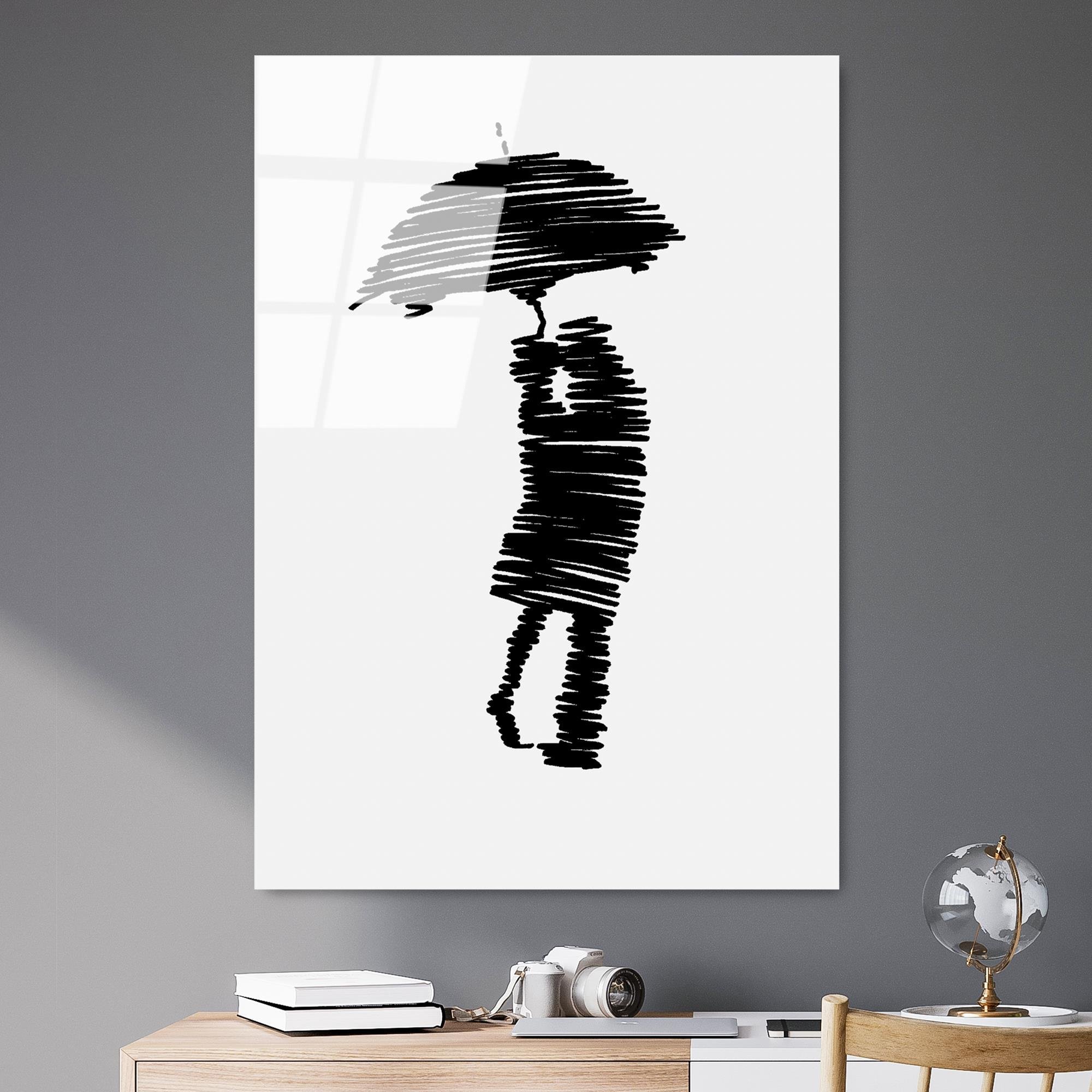 UV-720 Baskılı Cam Dikdörtgen Duvar Tablosu | ByLamp