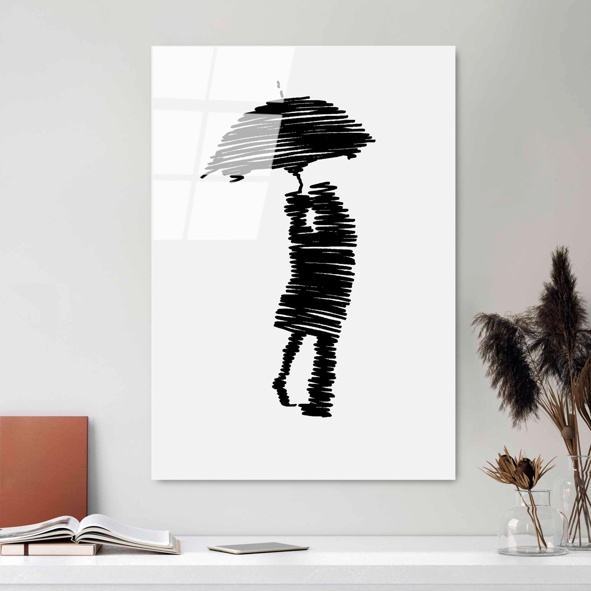 UV-720 Baskılı Cam Dikdörtgen Duvar Tablosu | ByLamp