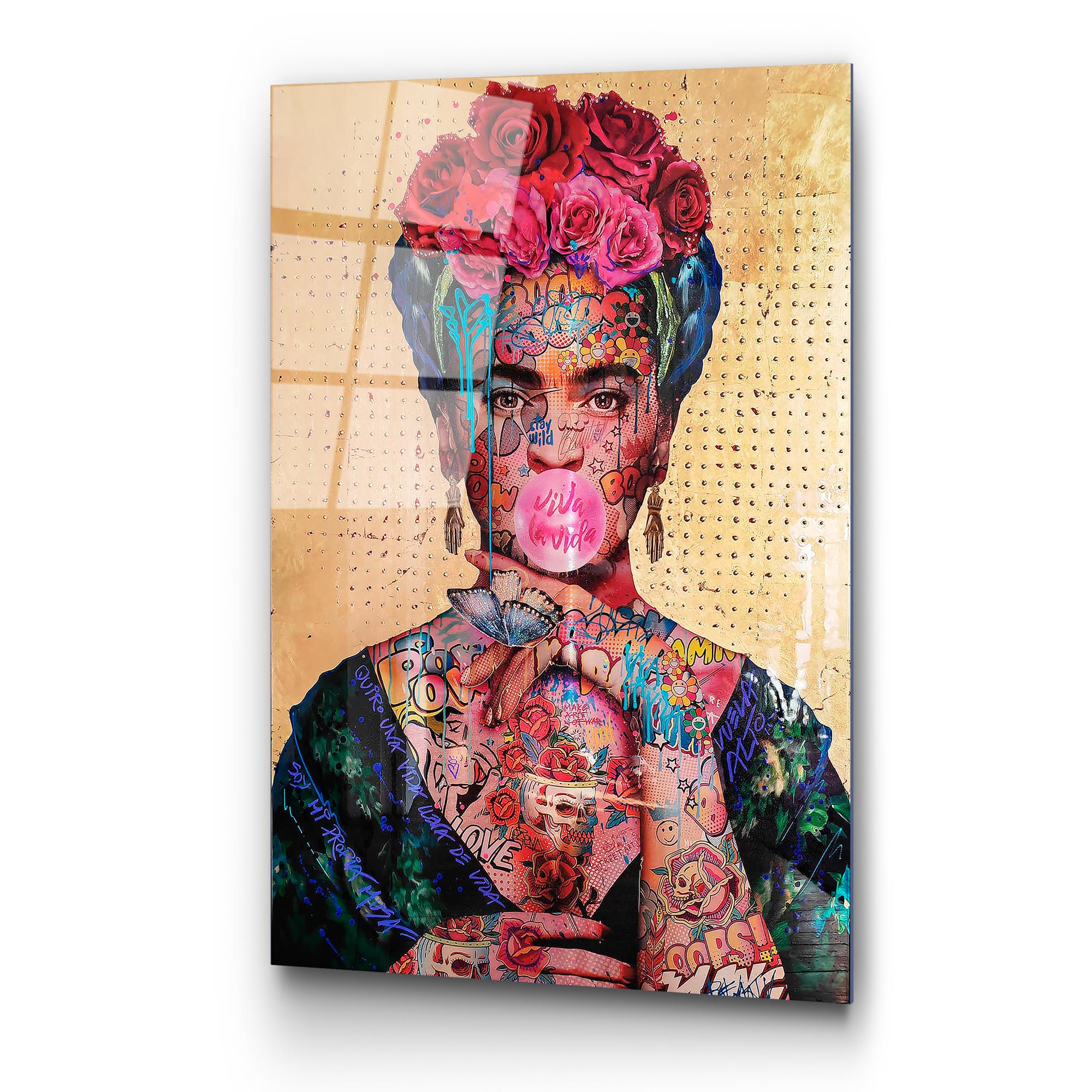 UV-722 Baskılı Cam Dikdörtgen Duvar Tablosu | ByLamp