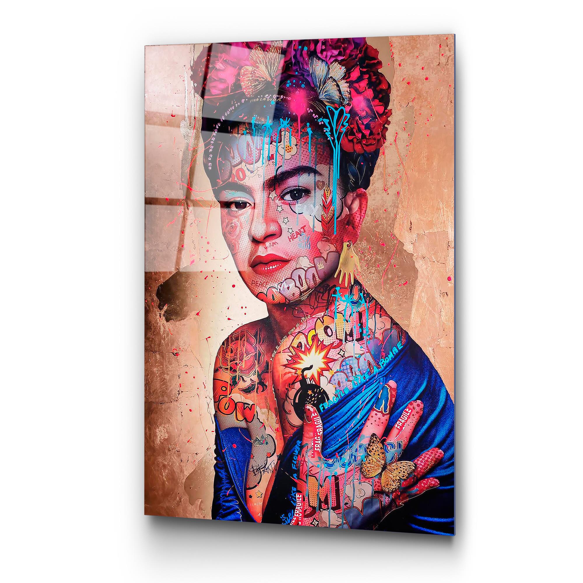 UV-723 Baskılı Cam Dikdörtgen Duvar Tablosu | ByLamp