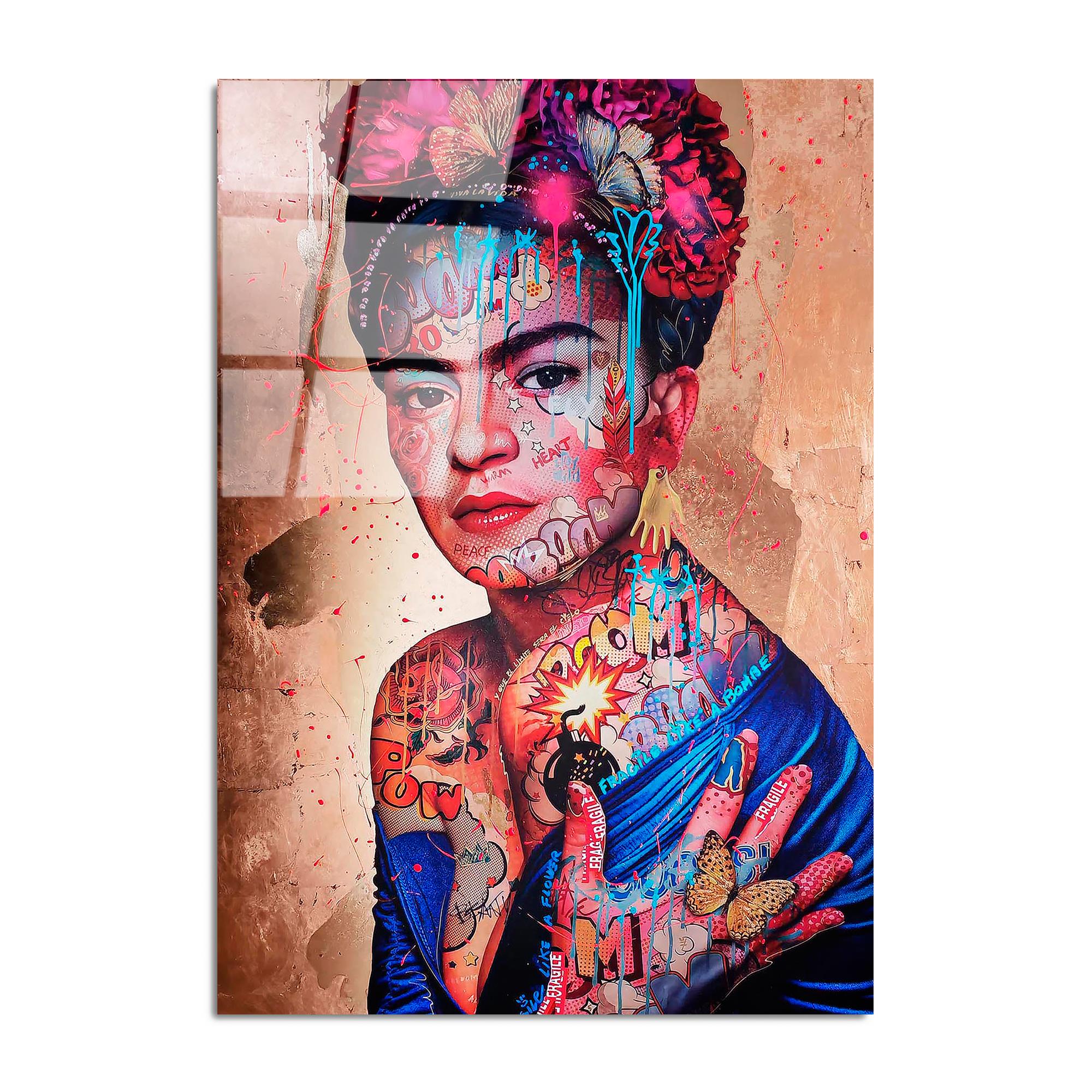 UV-723 Baskılı Cam Dikdörtgen Duvar Tablosu | ByLamp