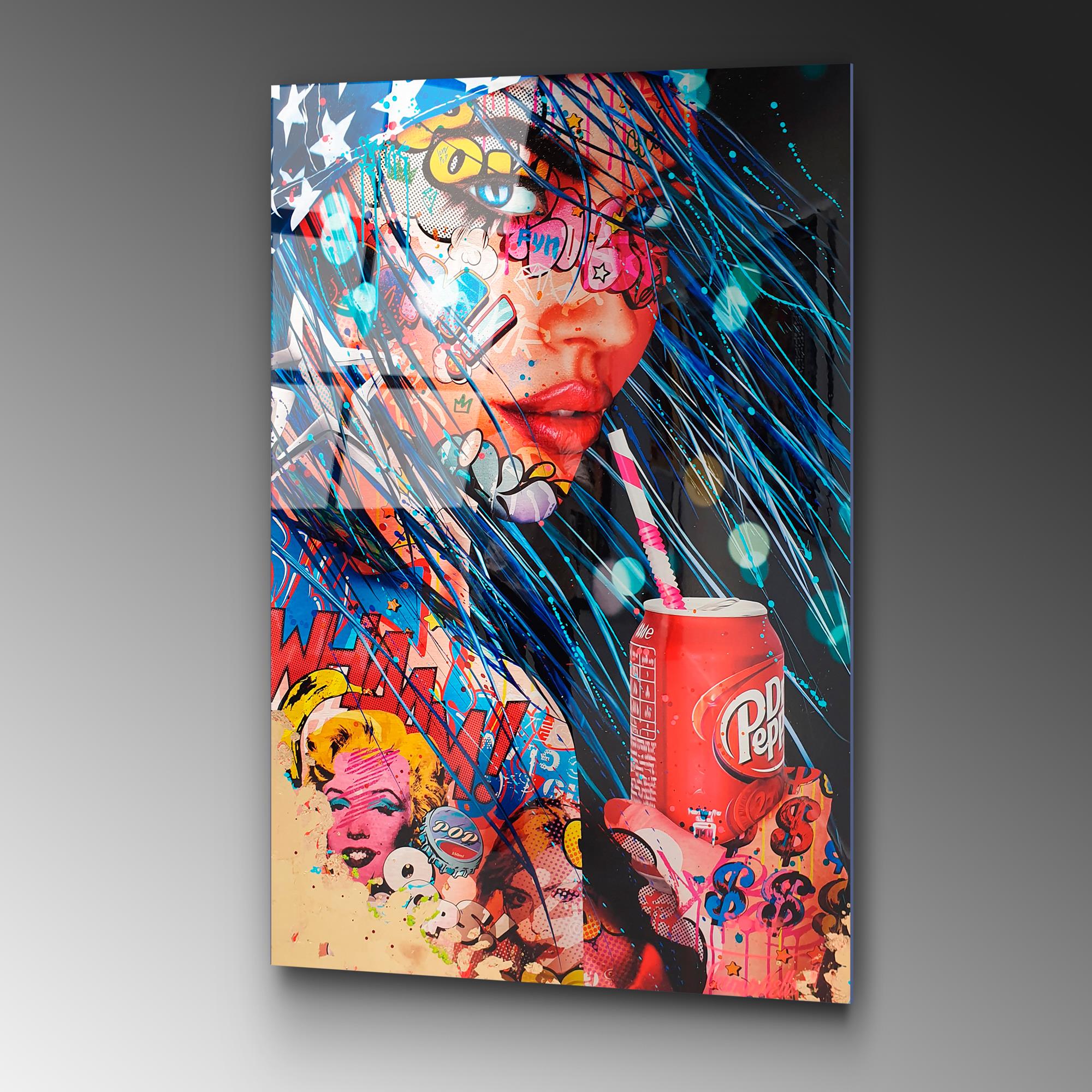 UV-725 Baskılı Cam Dikdörtgen Duvar Tablosu | ByLamp