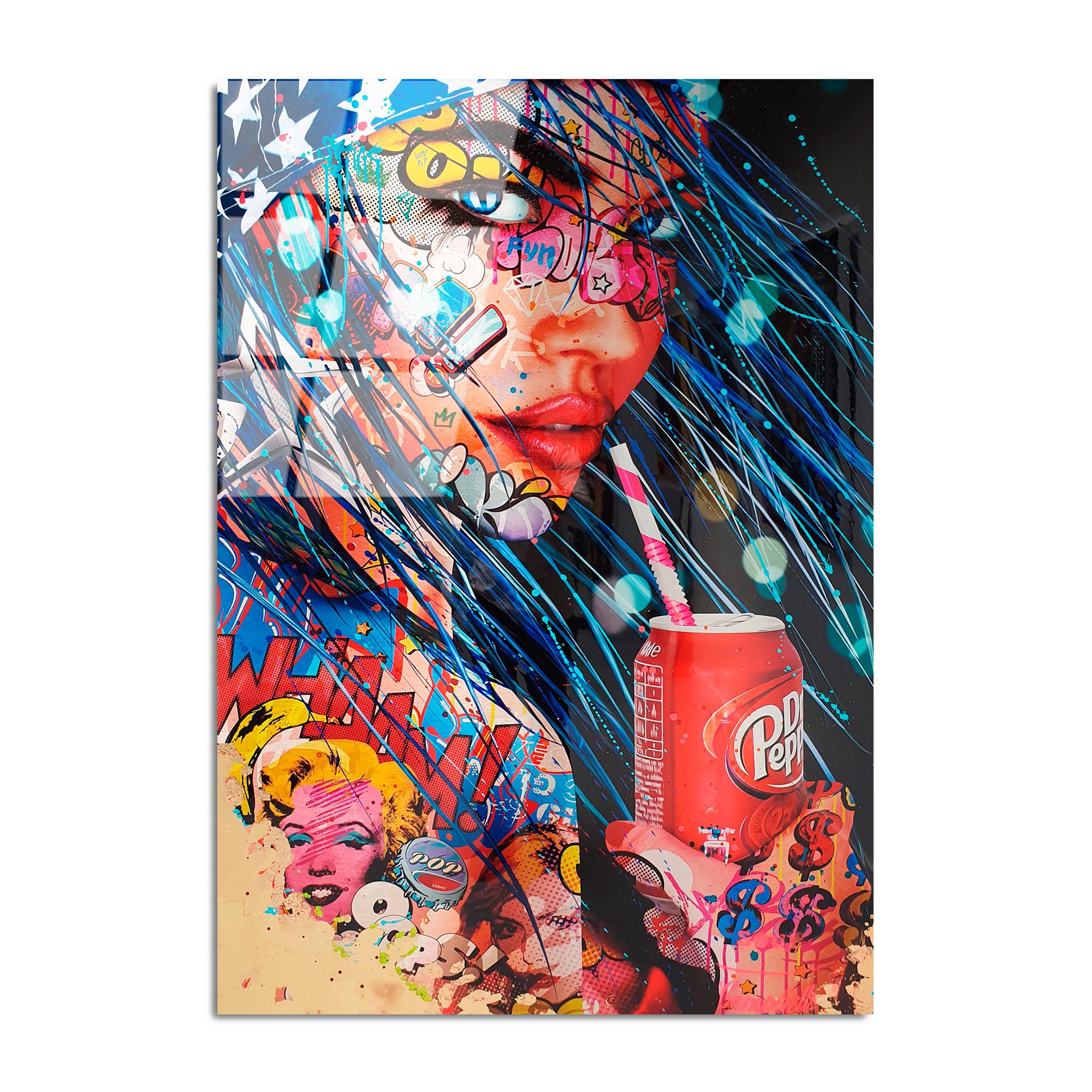 UV-725 Baskılı Cam Dikdörtgen Duvar Tablosu | ByLamp