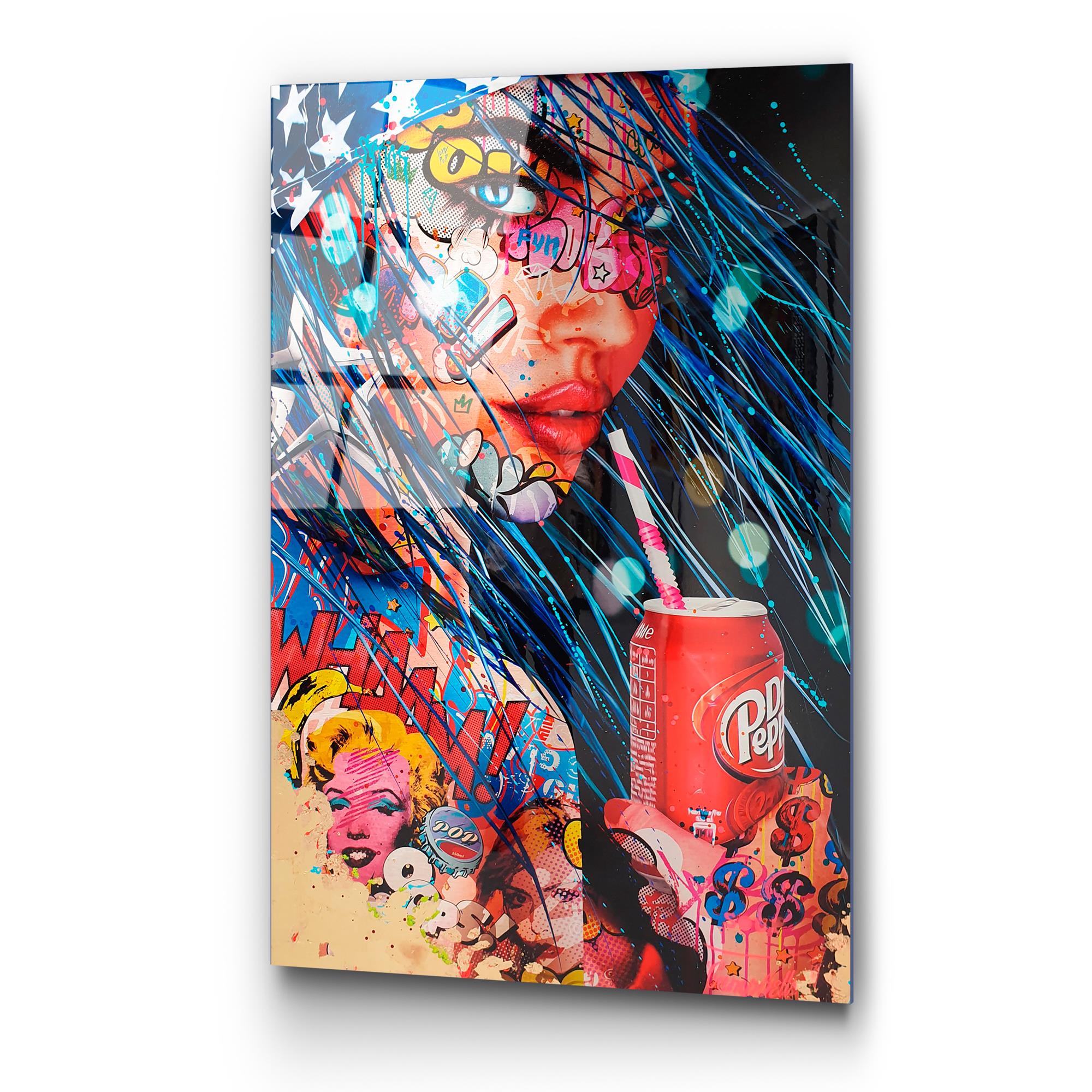 UV-725 Baskılı Cam Dikdörtgen Duvar Tablosu | ByLamp