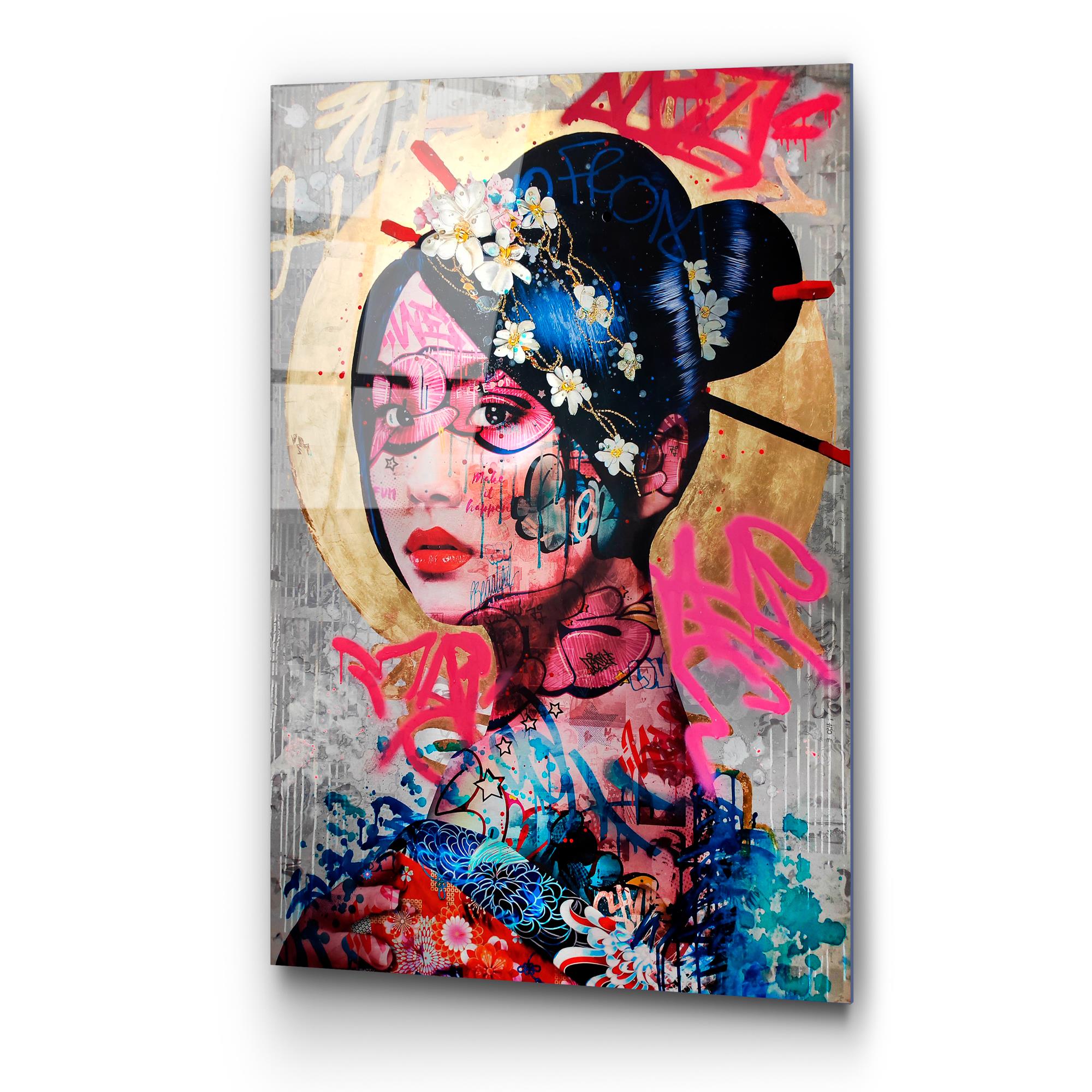 UV-726 Baskılı Cam Dikdörtgen Duvar Tablosu | ByLamp