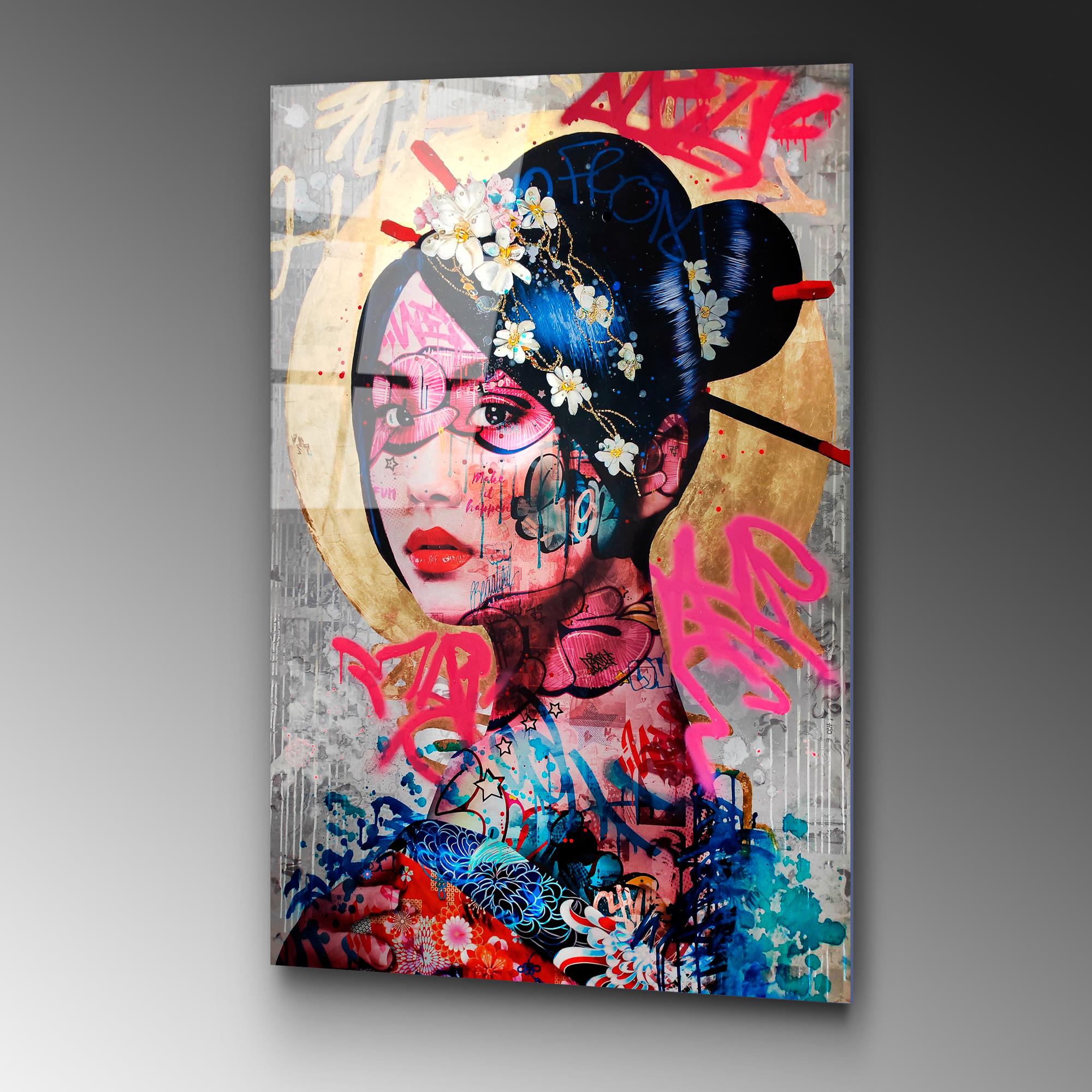 UV-726 Baskılı Cam Dikdörtgen Duvar Tablosu | ByLamp