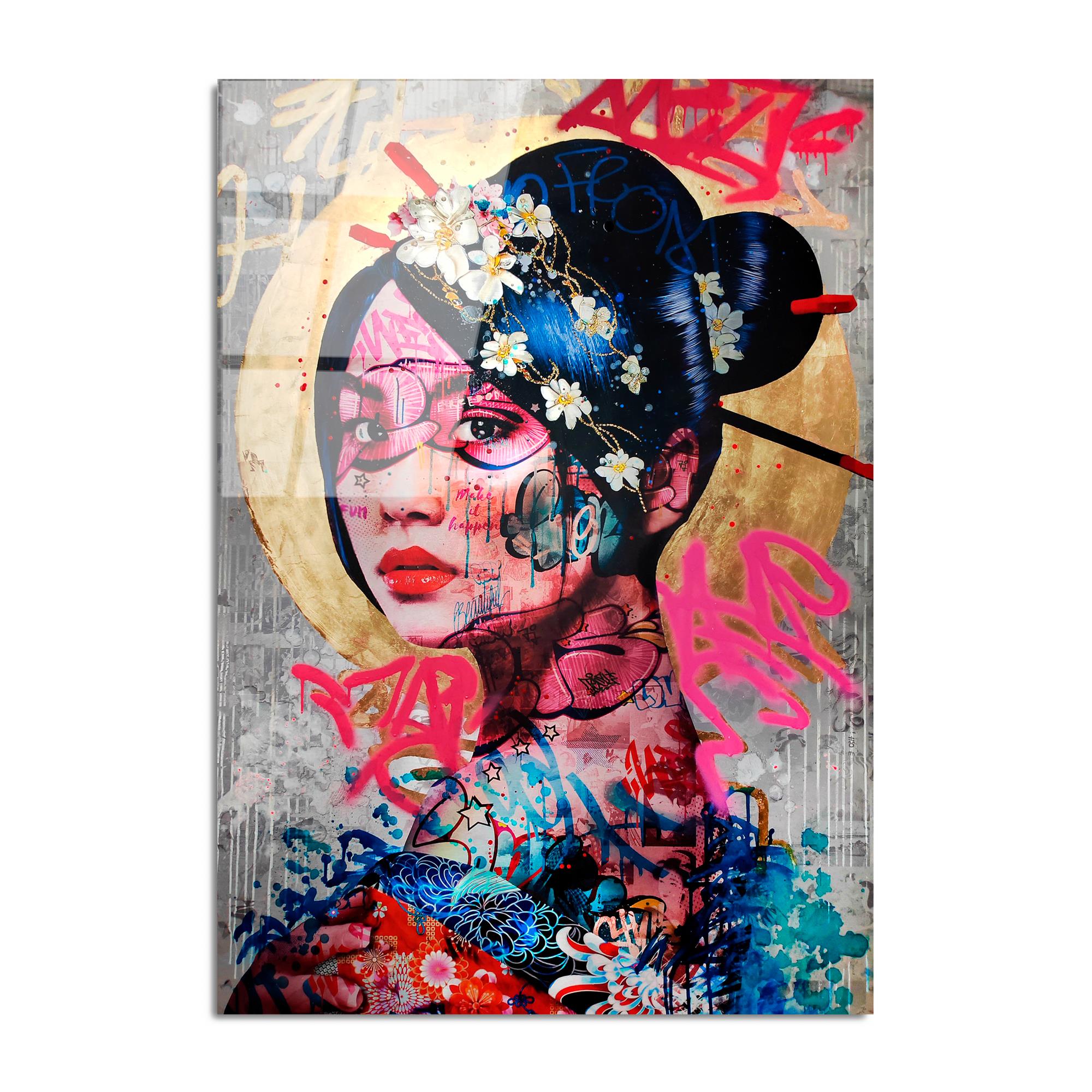 UV-726 Baskılı Cam Dikdörtgen Duvar Tablosu | ByLamp