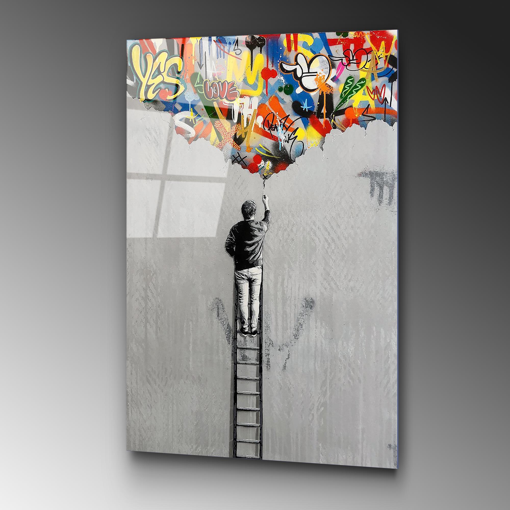 UV-730 Baskılı Cam Dikdörtgen Duvar Tablosu | ByLamp