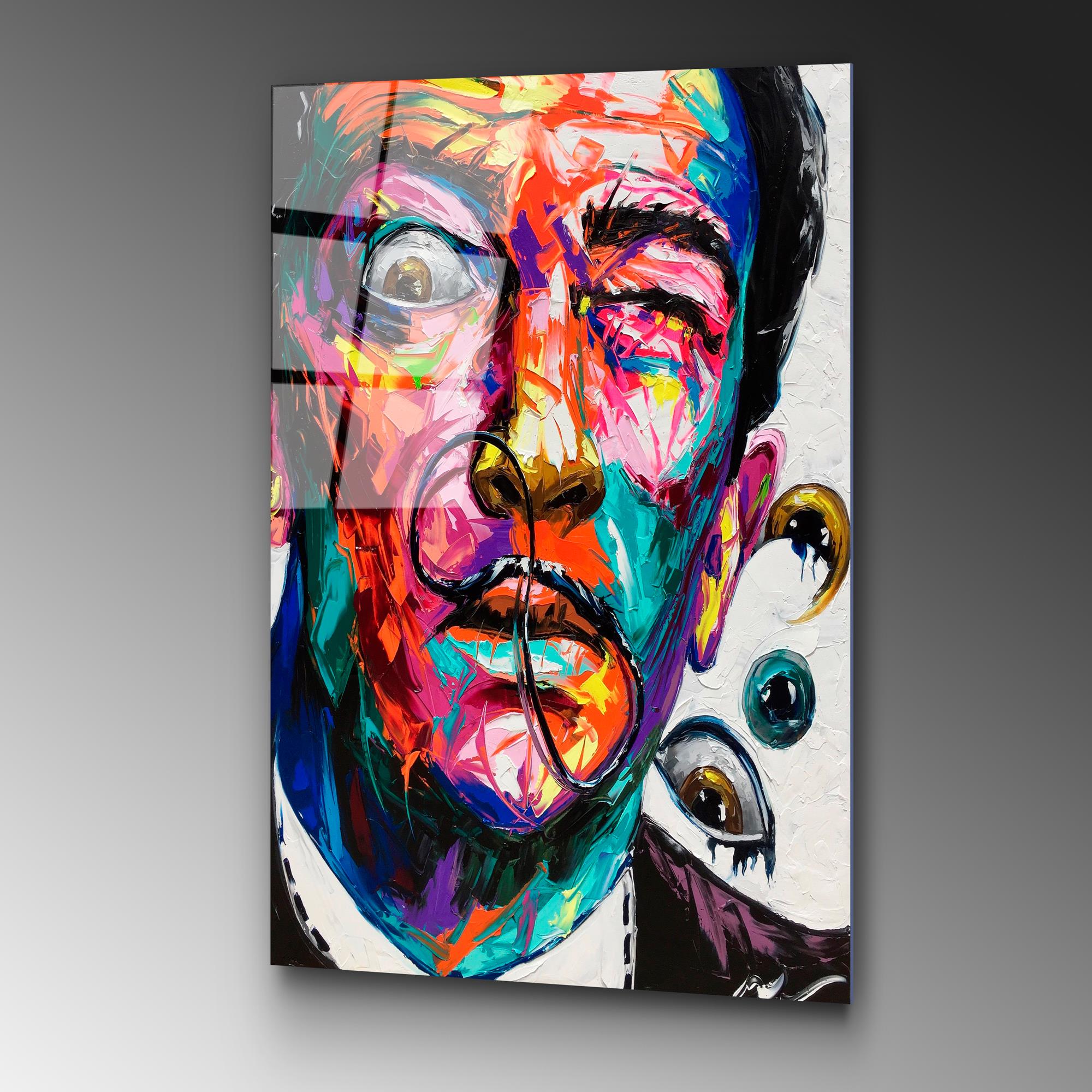 UV-731 Baskılı Cam Dikdörtgen Duvar Tablosu | ByLamp