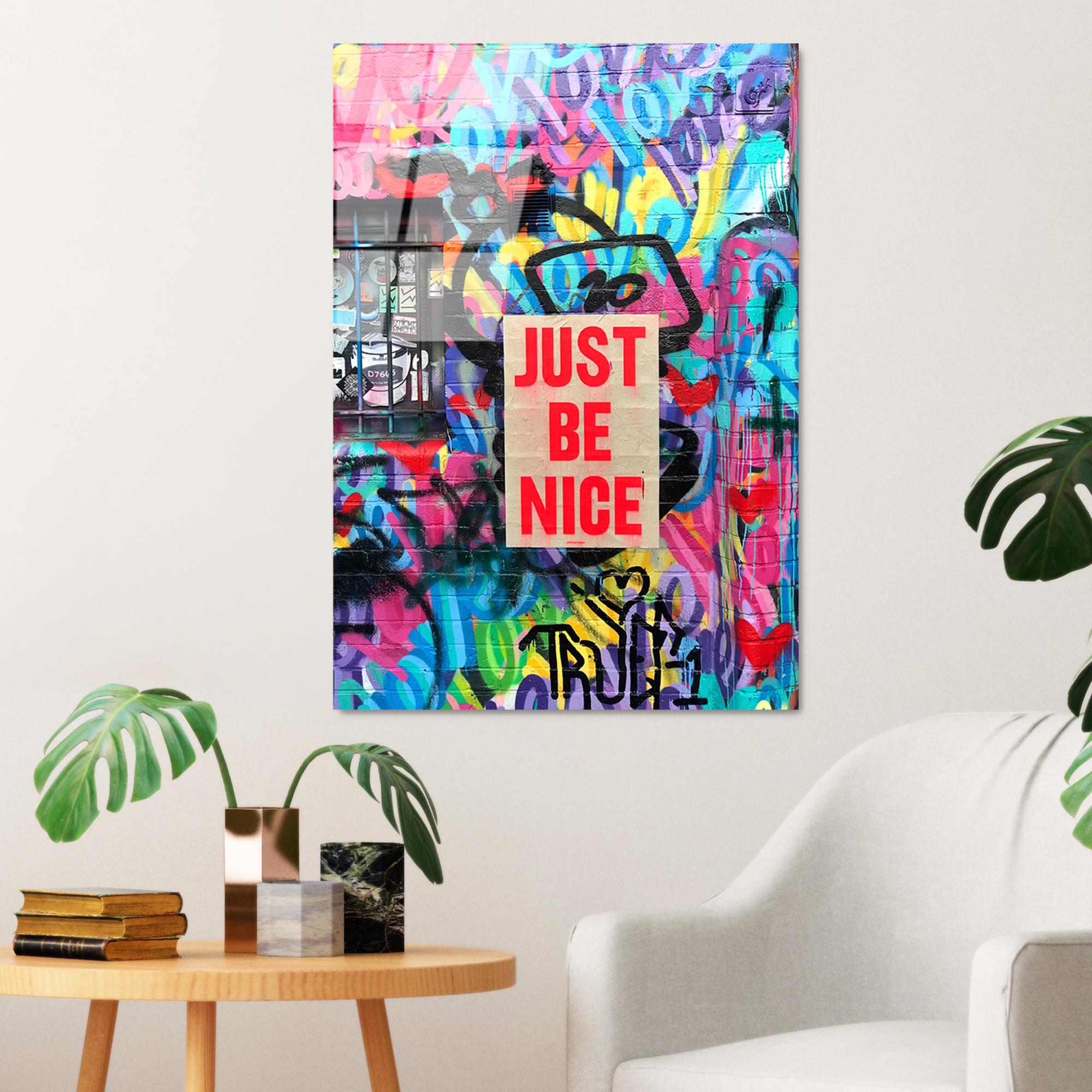 UV-733 Baskılı Cam Dikdörtgen Duvar Tablosu | ByLamp