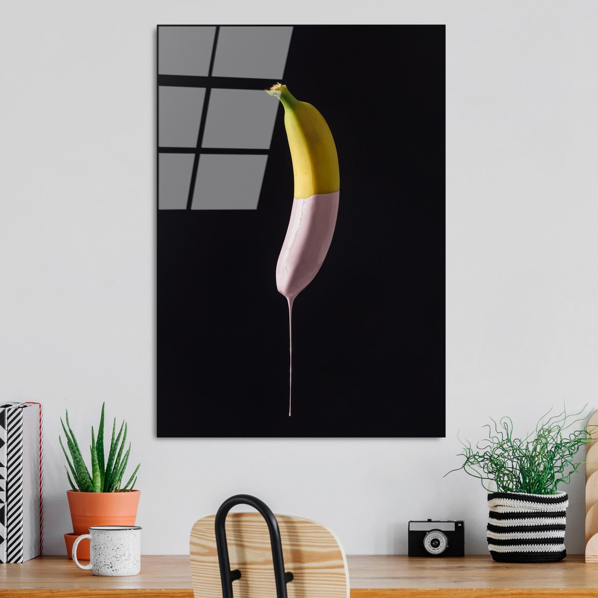 UV-739 Baskılı Cam Dikdörtgen Duvar Tablosu | ByLamp