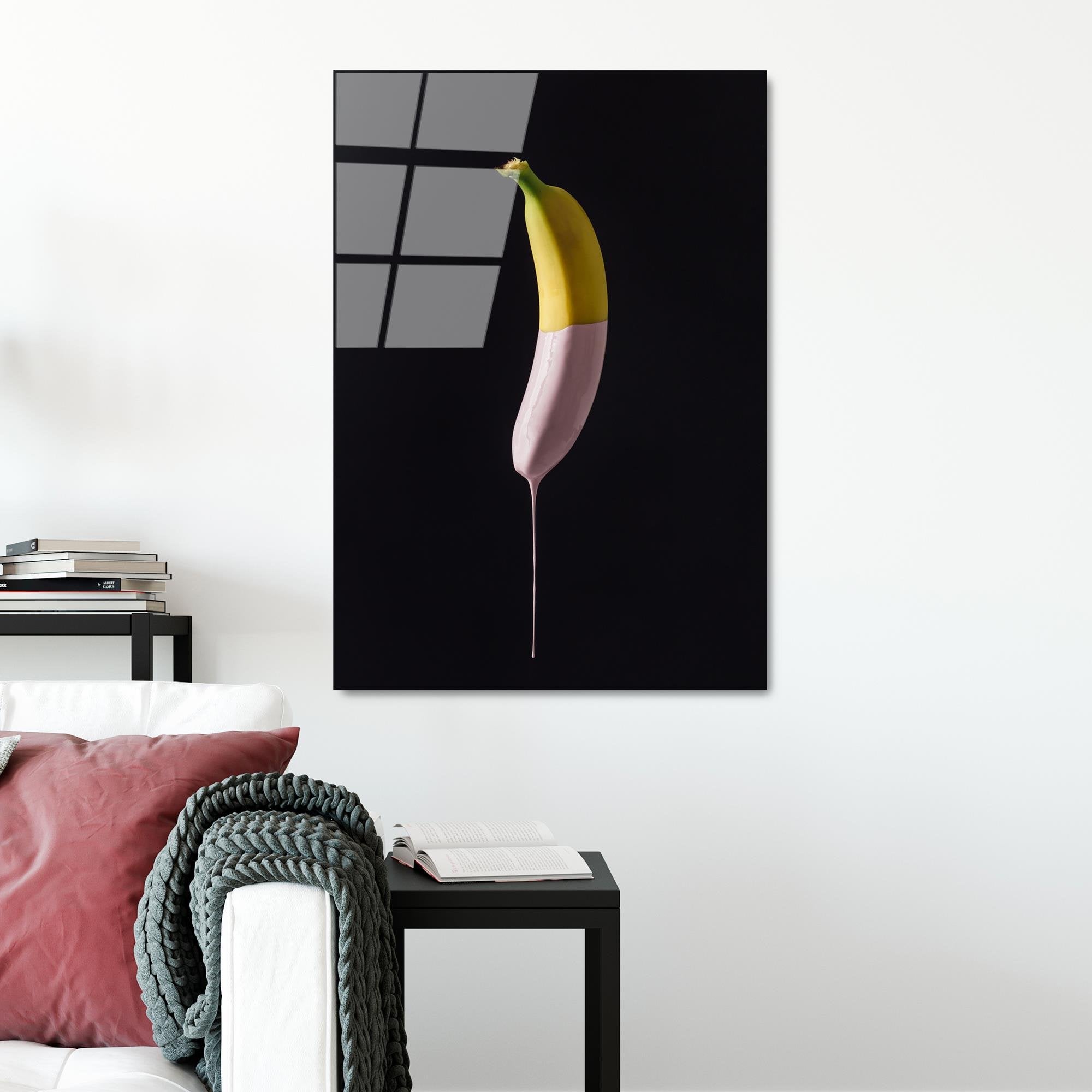 UV-739 Baskılı Cam Dikdörtgen Duvar Tablosu | ByLamp