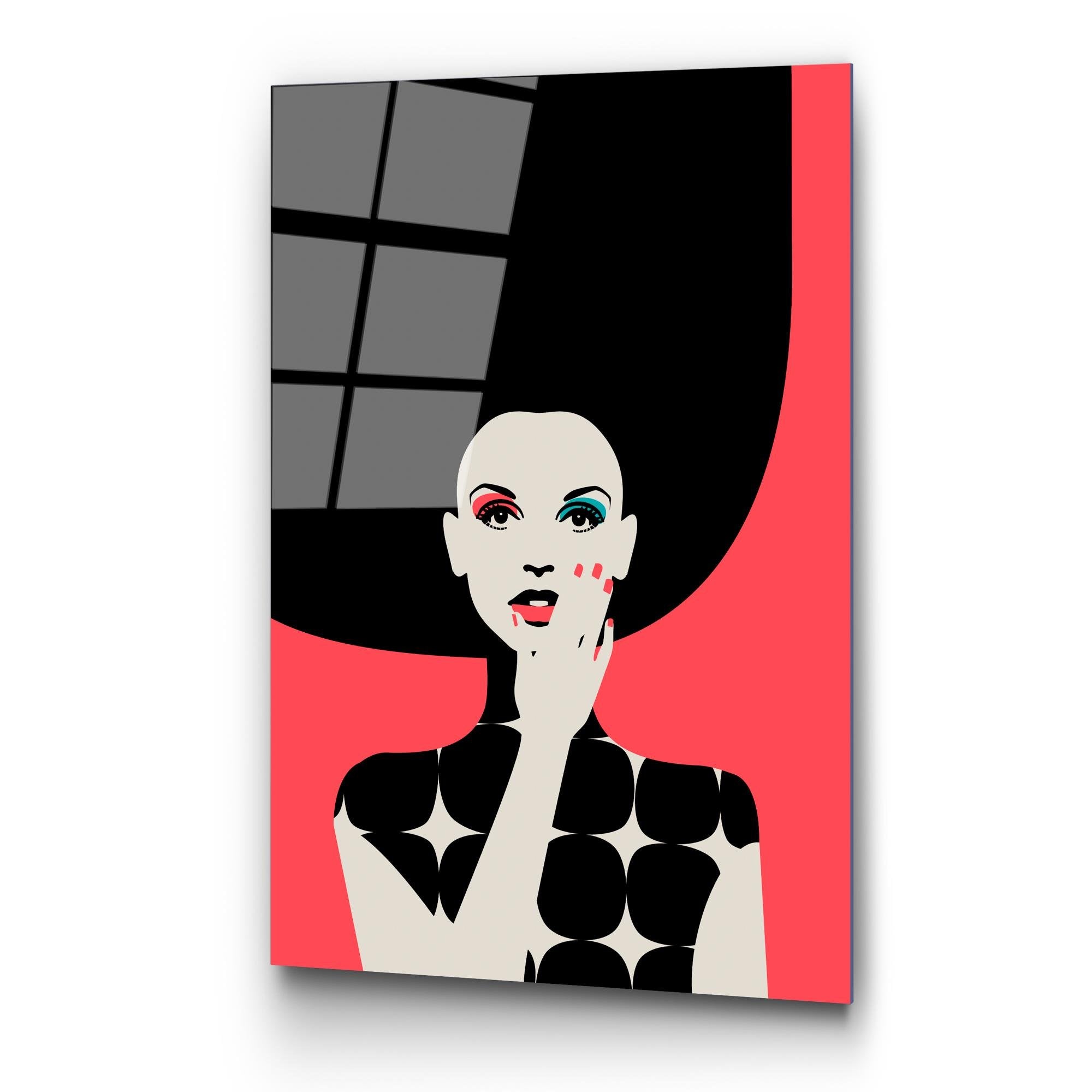 UV-742 Baskılı Cam Dikdörtgen Duvar Tablosu | ByLamp